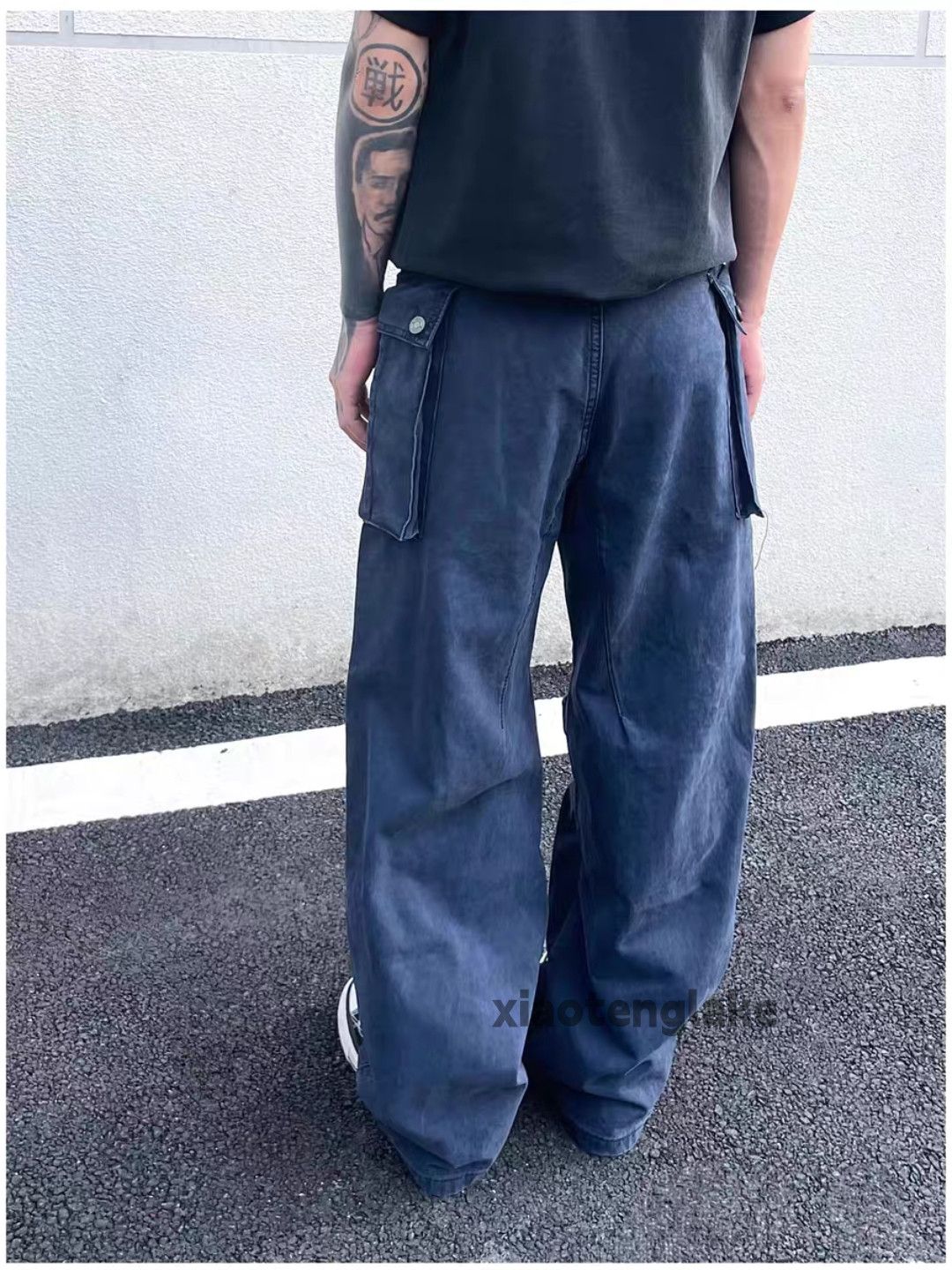 Vintage Unisex outdoor utility military tactical baggy cargo pants Size US 26 / EU 42 - 5 Thumbnail