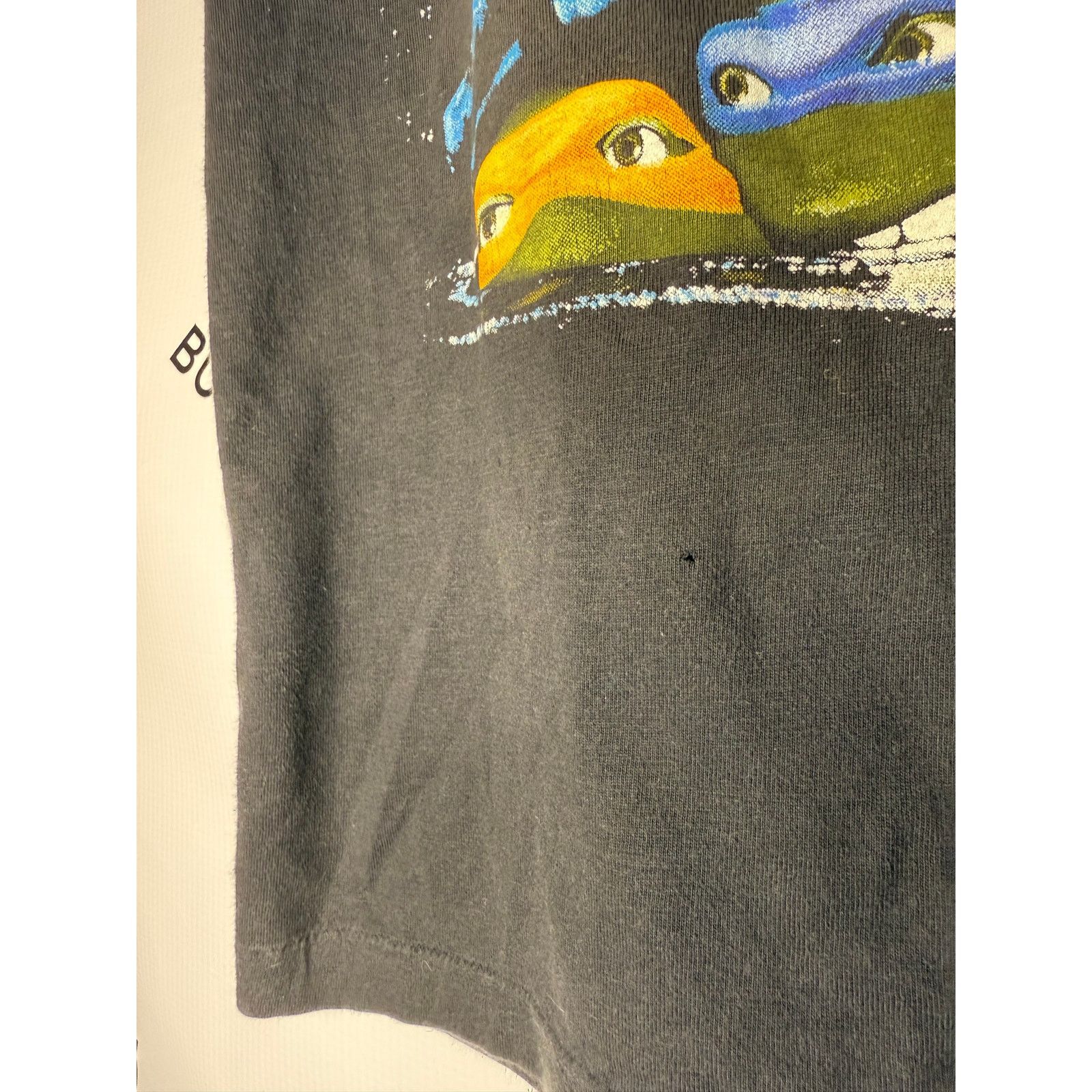 Vintage Vintage 1990 Teenage Mutant Ninja Turtles Movie Promo Shirt Size US M / EU 48-50 / 2 - 3 Thumbnail