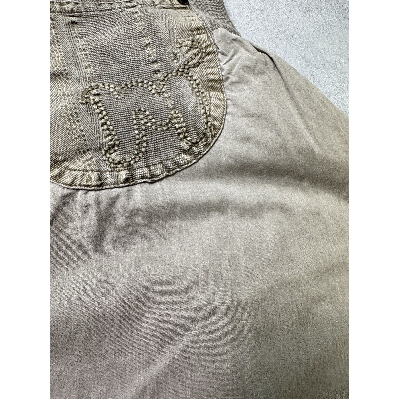 Designer × Morgan Homme Vintage Morgan de Toi Skirt Avant Garde Size 38 Beige Size 27" / US 4 / IT 40 - 22 Thumbnail