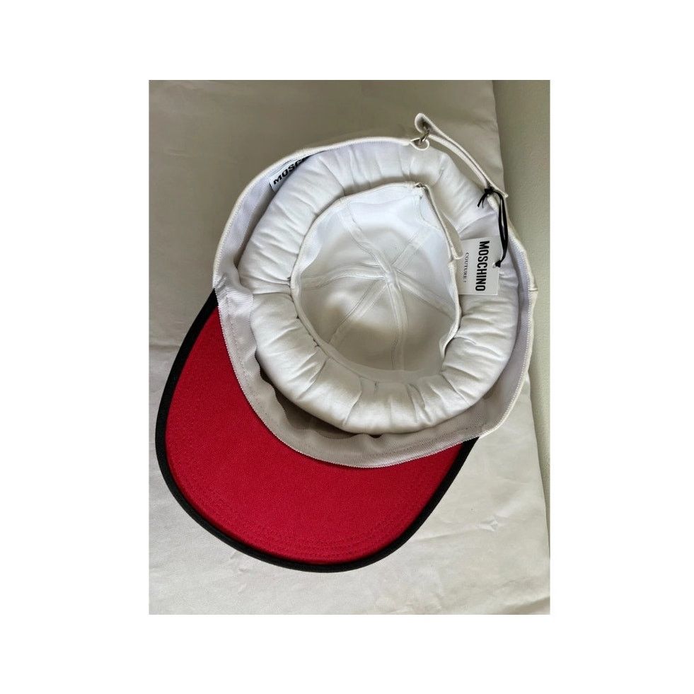 Moschino MOSCHINO Couture Jeremy Scott OVERSIZED GIGANTIC LOGO HAT Size ONE SIZE - 7 Thumbnail