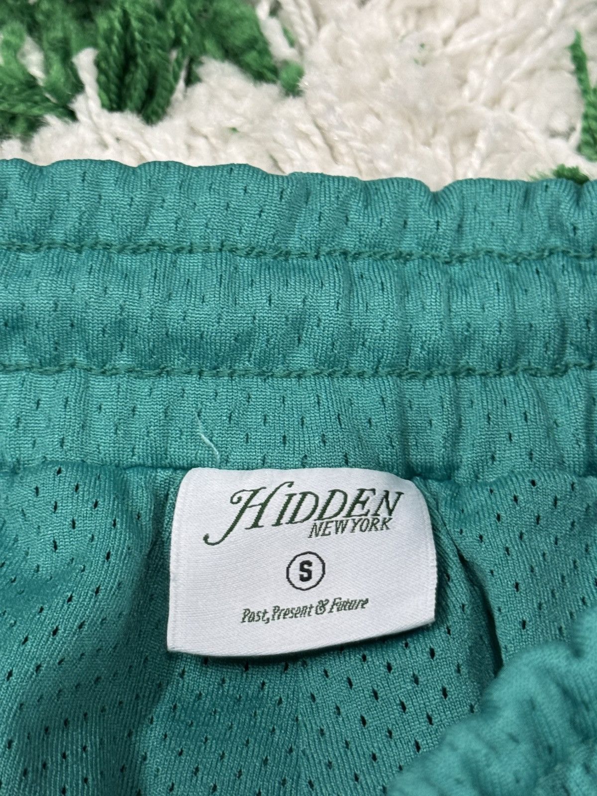 HIDDEN Hidden NY Mesh Shorts Mens Teal Green Sz. Small Size US 30 / EU 46 - 3 Thumbnail