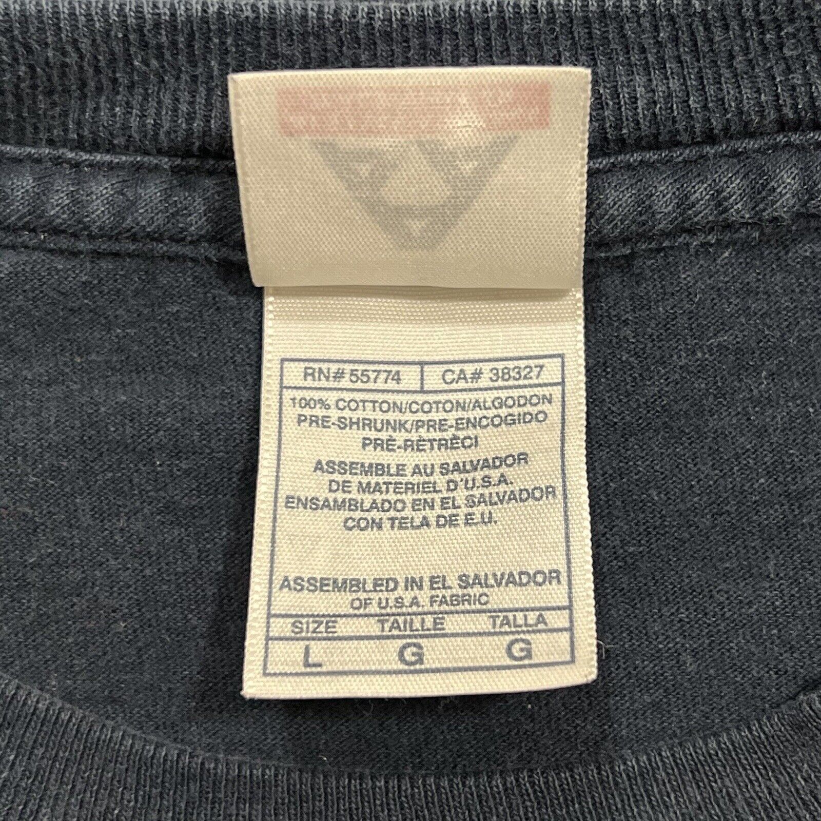 Alstyle Vintage AlStyle Large CSI Las Vegas Embroidered Blue T Shirt Size US L / EU 52-54 / 3 - 4 Thumbnail