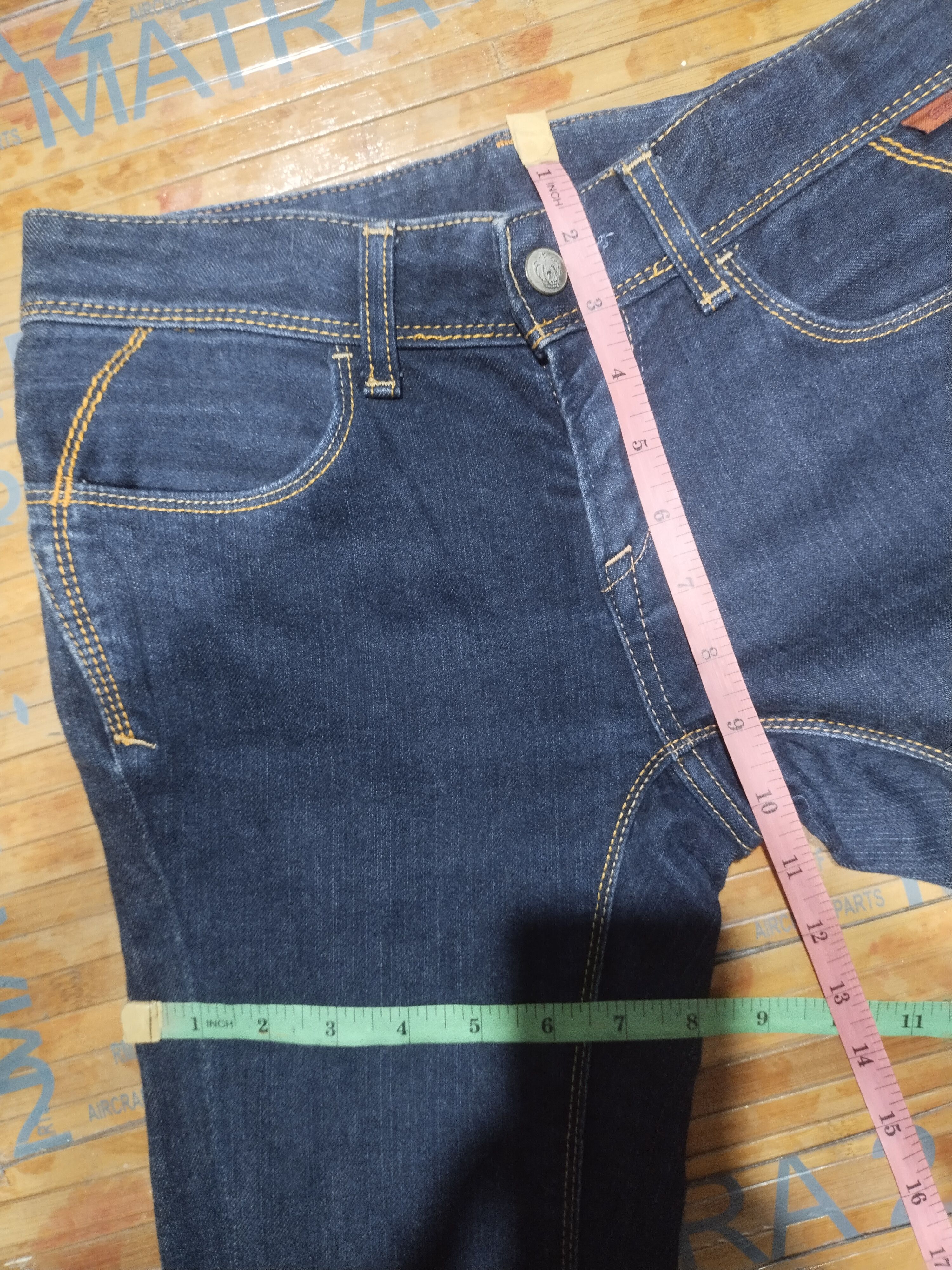 Japanese Brand Jeans "Stretch"Georgia Love Sz 26"27" Size 26" / US 2 / IT 38 - 4 Thumbnail