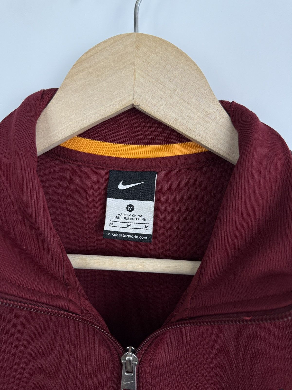 Nike 🇮🇹 2015 Nike Roma Soccer Jacket Italy Rare Retro Y2K Size US M / EU 48-50 / 2 - 7 Thumbnail