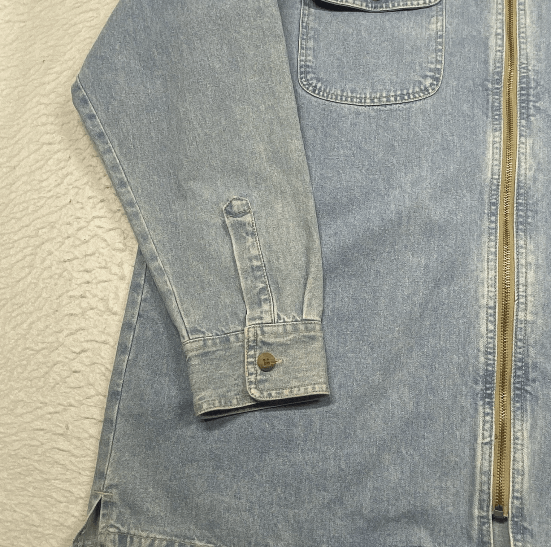 High Sierra Vintage High Sierra Mens Large Denim Jacket Corduroy Chore Size US L / EU 52-54 / 3 - 5 Thumbnail