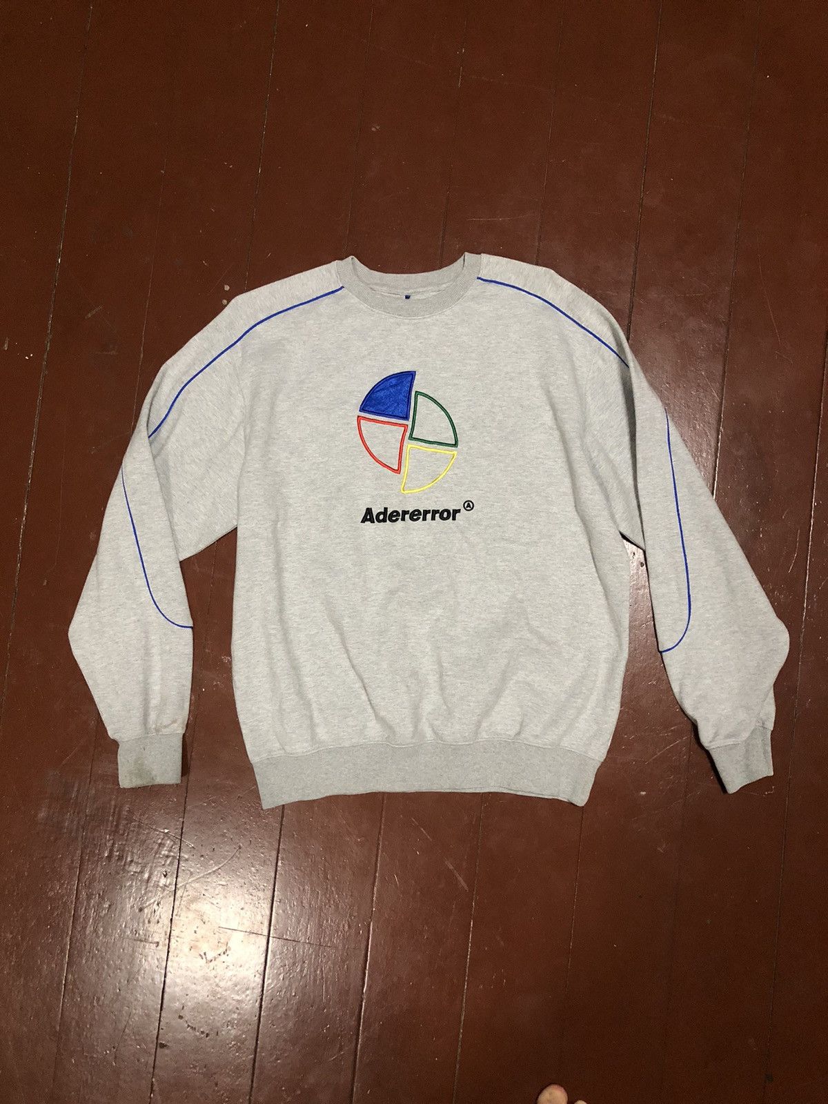 トップス adererror SLICED LOGO SWEATSHIRT ADER error Black Slice Logo Sweatshirt ADER error