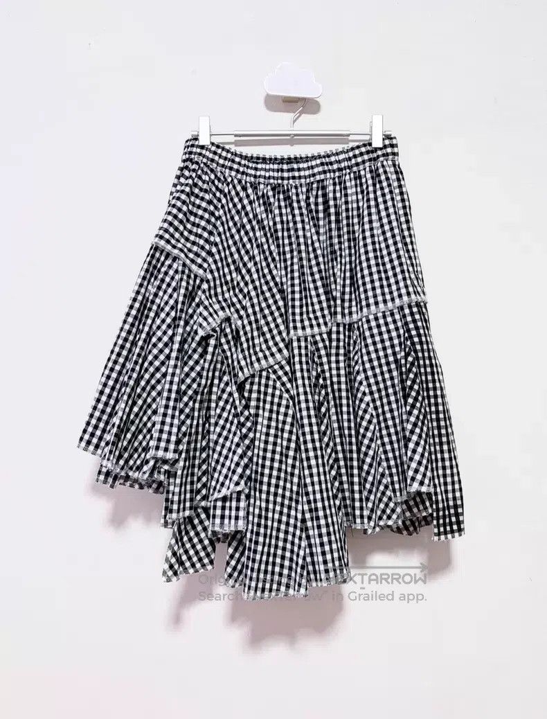 Comme des Garcons Comme des Garcons size S Deconstructed Plaid Skirt Size 22" - 1 Thumbnail