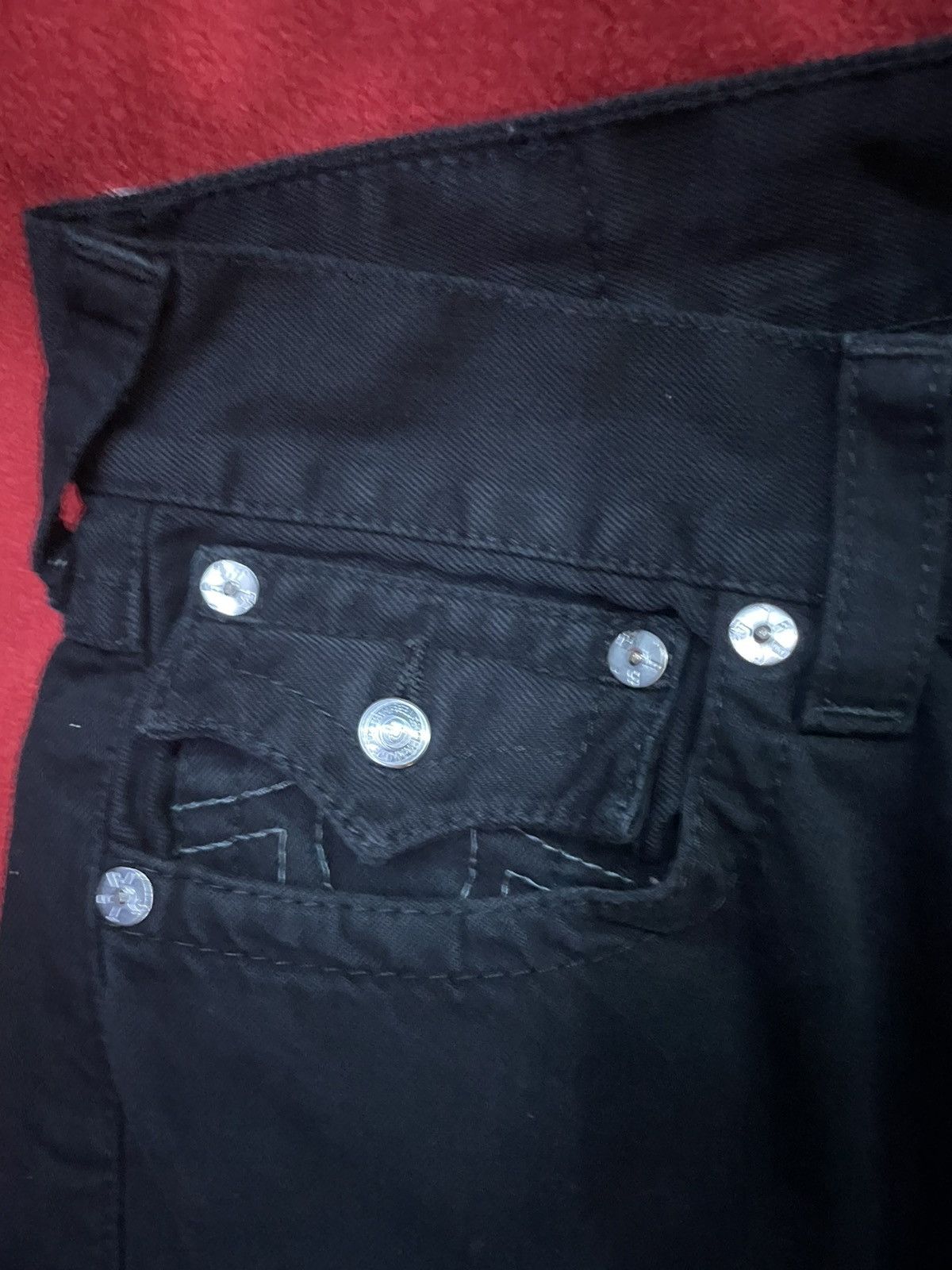 True Religion True religion denim jeans all black Size US 32 / EU 48 - 7 Thumbnail