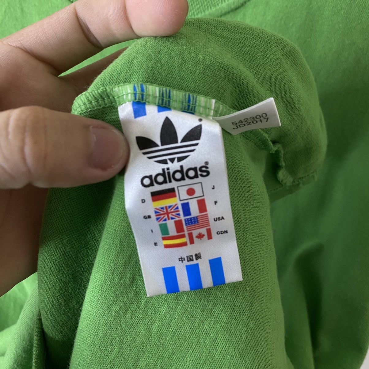 Adidas Vintage 2004 Adidas Stan Smith Oasis Noel Gallagher Tee Size US L / EU 52-54 / 3 - 5 Thumbnail