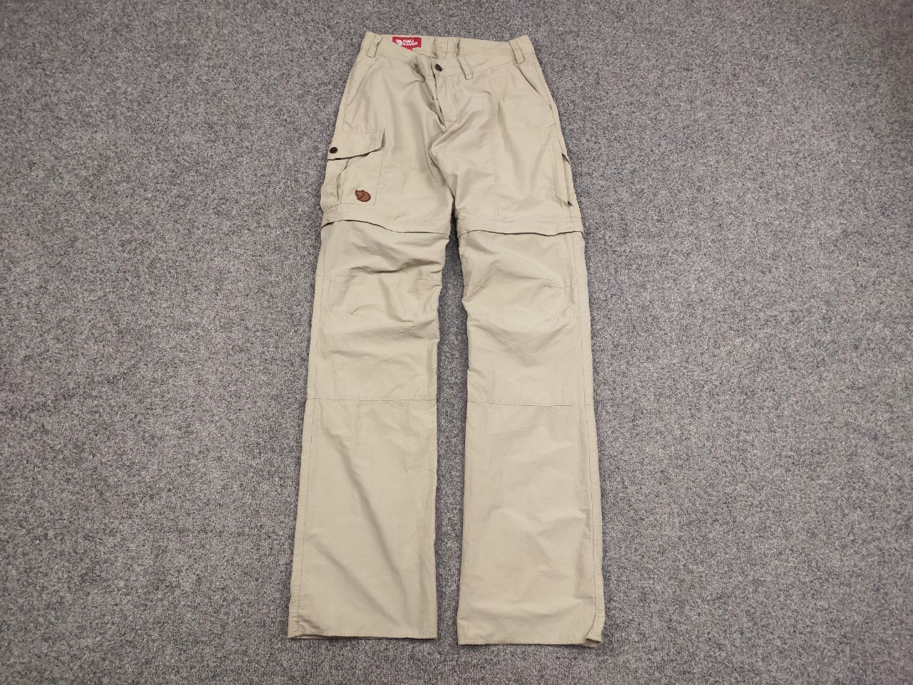 Fjallraven Fjallraven Karl Zip Off Cargo trouser com port pants beige Size US 30 / EU 46 - 2 Thumbnail