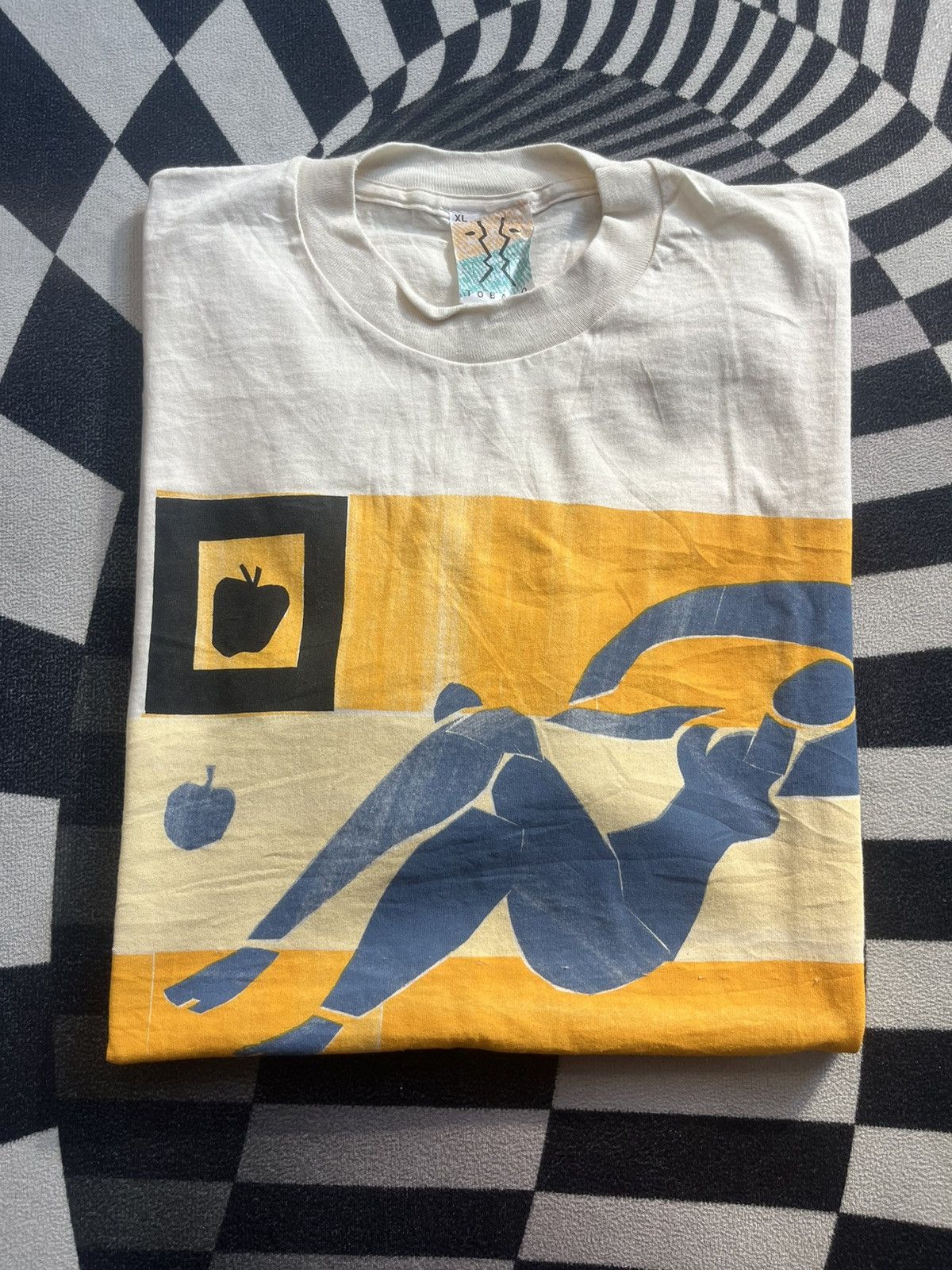 Arts & Science Vintage fille du kilimandjaro PAPER AND GOUACHE TOBAGO 90’s Size US XL / EU 56 / 4 - 1 Thumbnail