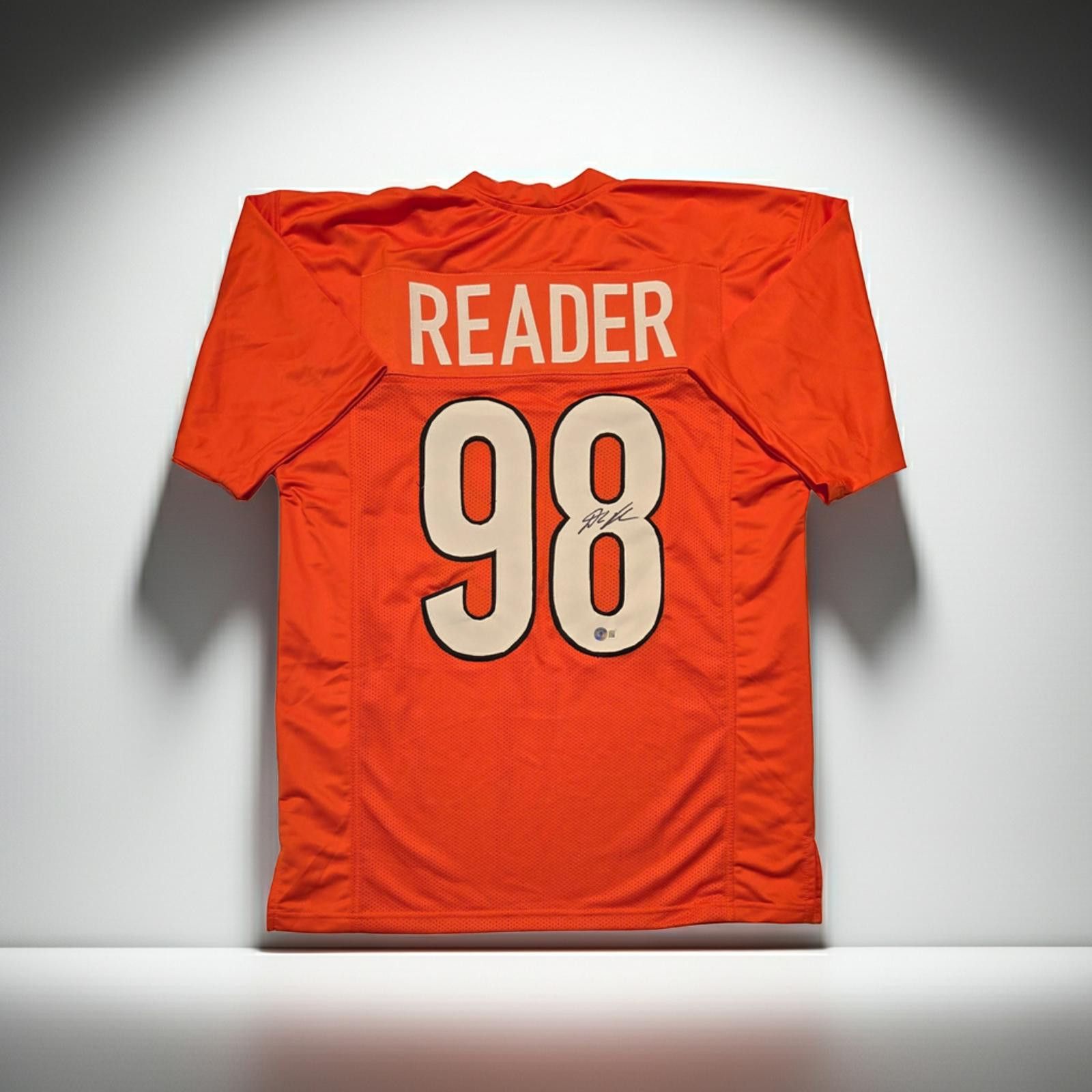 Other D. J. Reader Bengals Signed football jersey Beckett (XL) Size ONE SIZE - 1 Thumbnail