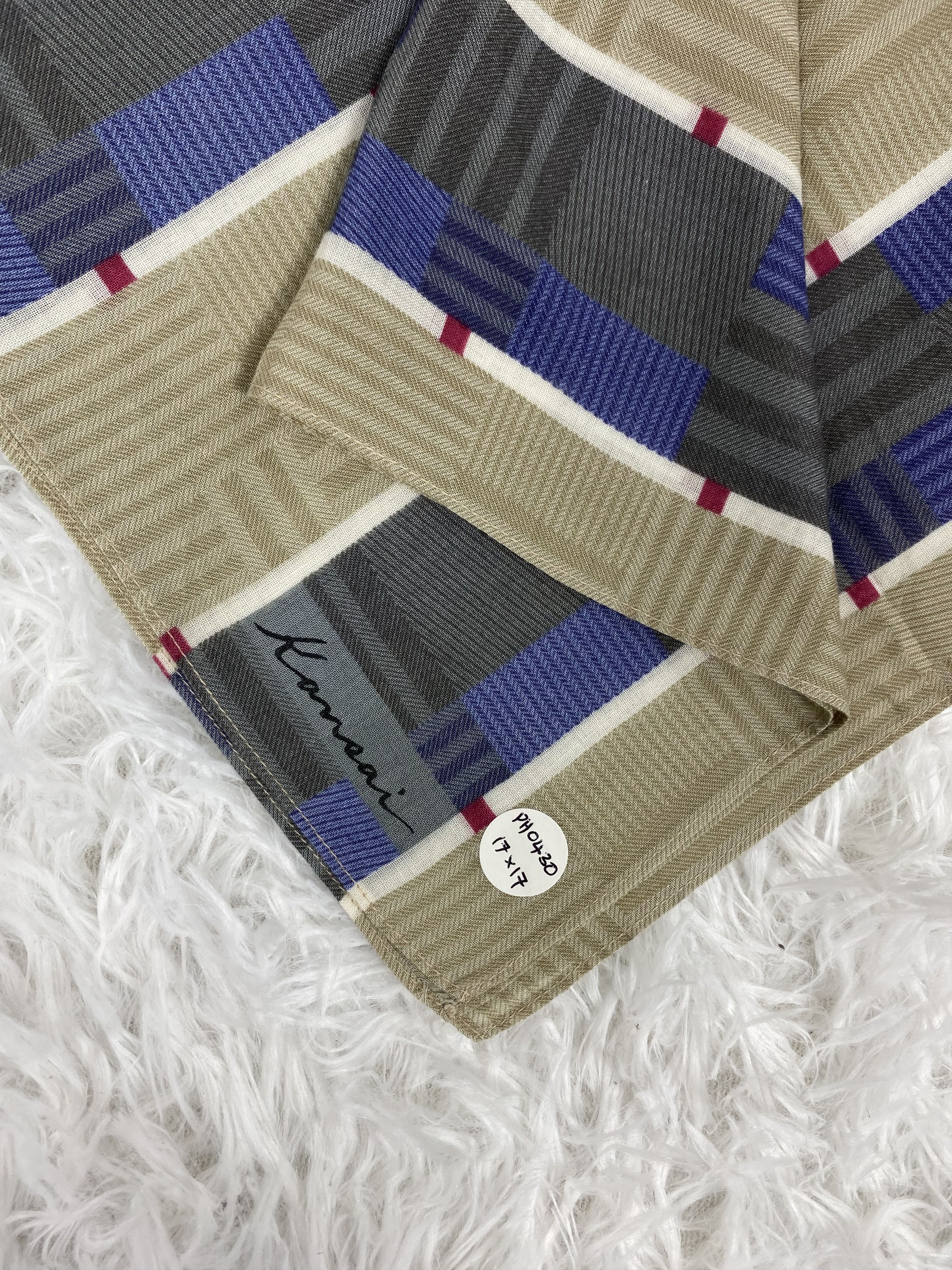 Kansai Yamamoto Vintage Kansai Handkerchief Neckerchief PH0430 Size ONE SIZE - 2 Thumbnail