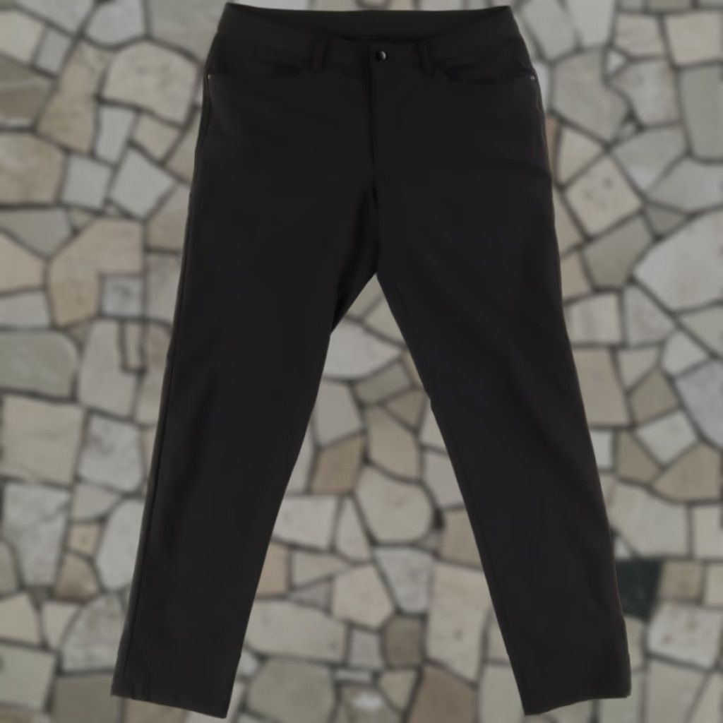 Lululemon Lululemon ABC Classic Warpstream Polyester Woven Chino Pants Black Men's 34 Size US 34 / EU 50 - 1 Thumbnail