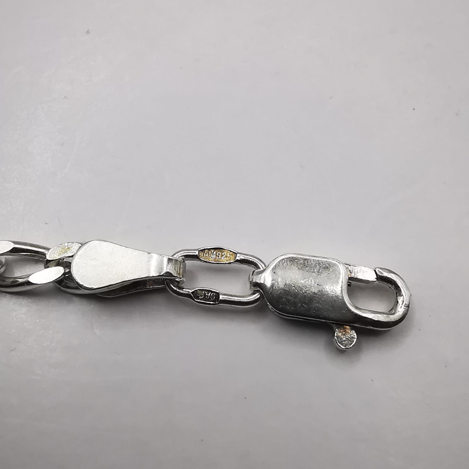 Sterling Silver Vintage Chain,925 Sterling Silver,Signed ,Handmade 11,41g Size ONE SIZE - 7 Thumbnail