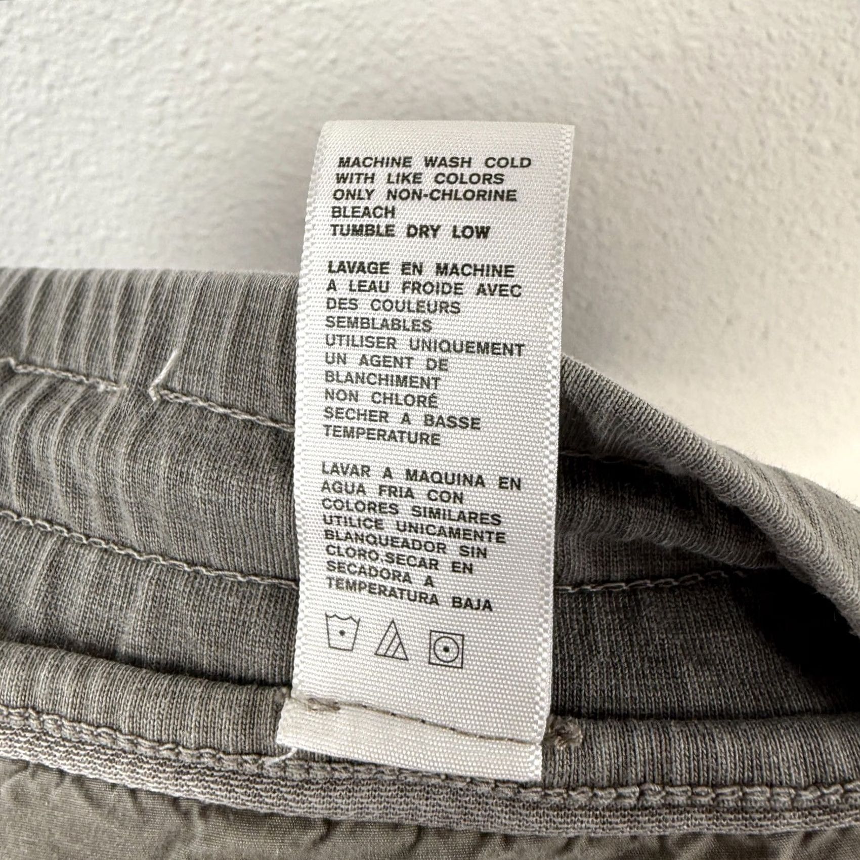 James Perse James Perse Grey Soft Cotton Drawstring Capri Pants Womens Size 2 Size 26" / US 2 / IT 38 - 7 Thumbnail