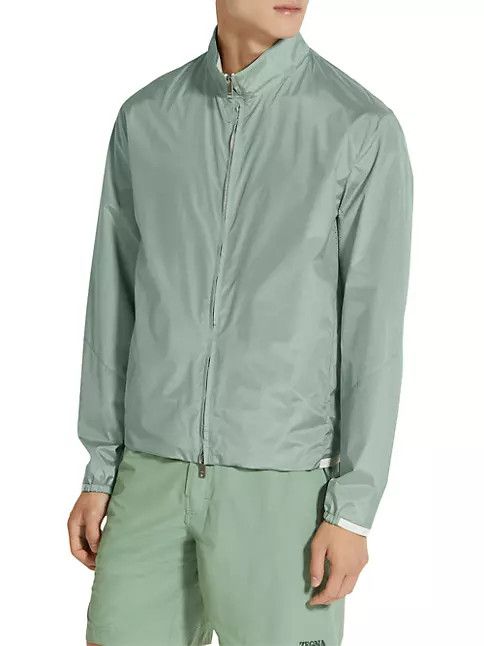 Ermenegildo Zegna o1s1rm0225 UDTASA Jacket in Sage Green Size US M / EU 48-50 / 2 - 2 Thumbnail
