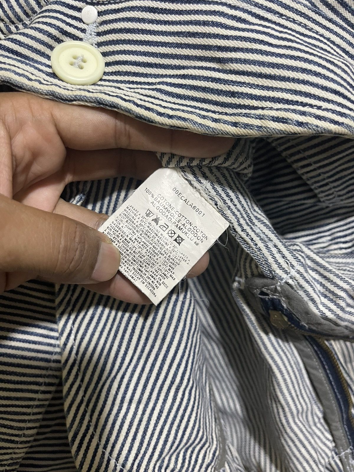 Diesel Diesel hickory stripe jacket Size US S / EU 44-46 / 1 - 8 Thumbnail