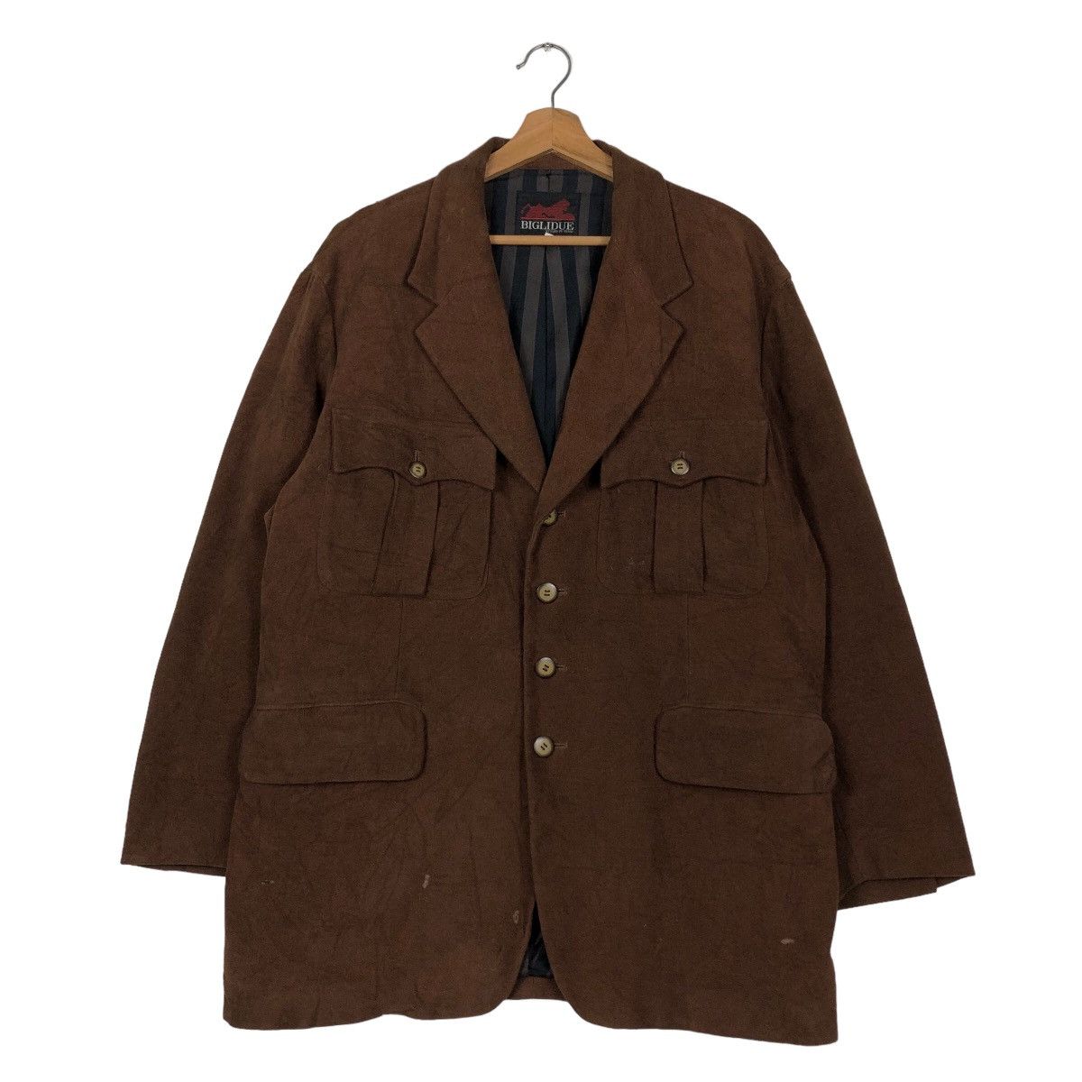Issey Miyake 🔥Vintage Chore Work Jacket Biglidue Japan Made Multi Pocket Size US M / EU 48-50 / 2 - 1 Thumbnail