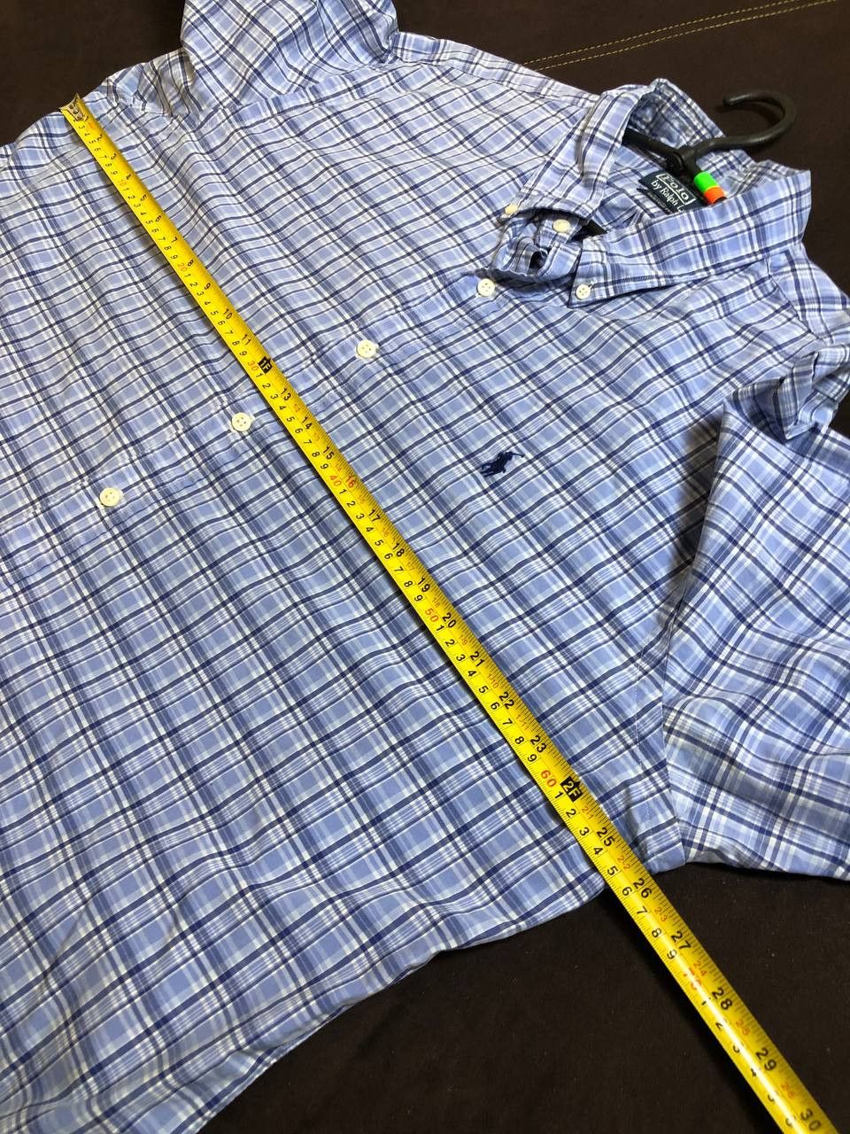 Polo Ralph Lauren Polo Ralph Lauren Performance Shirt Mens Plaid Striped Size US XXL / EU 58 / 5 - 8 Thumbnail
