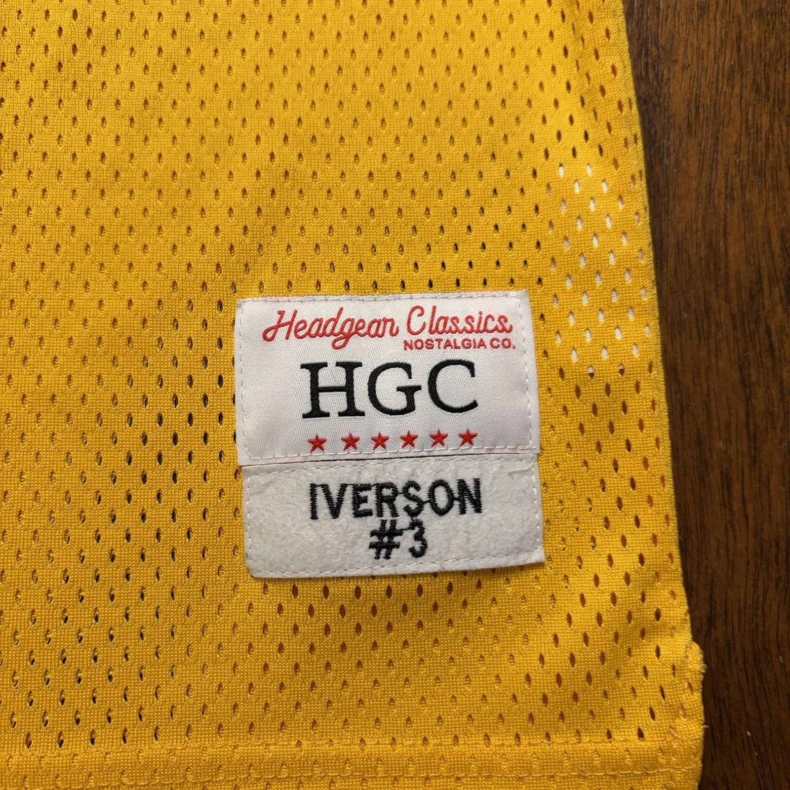 Vintage Bethel Jersey Youth M Headgear Classics Iverson 3 Boys Size M / US 6-8 / IT 42-44 - 5 Thumbnail