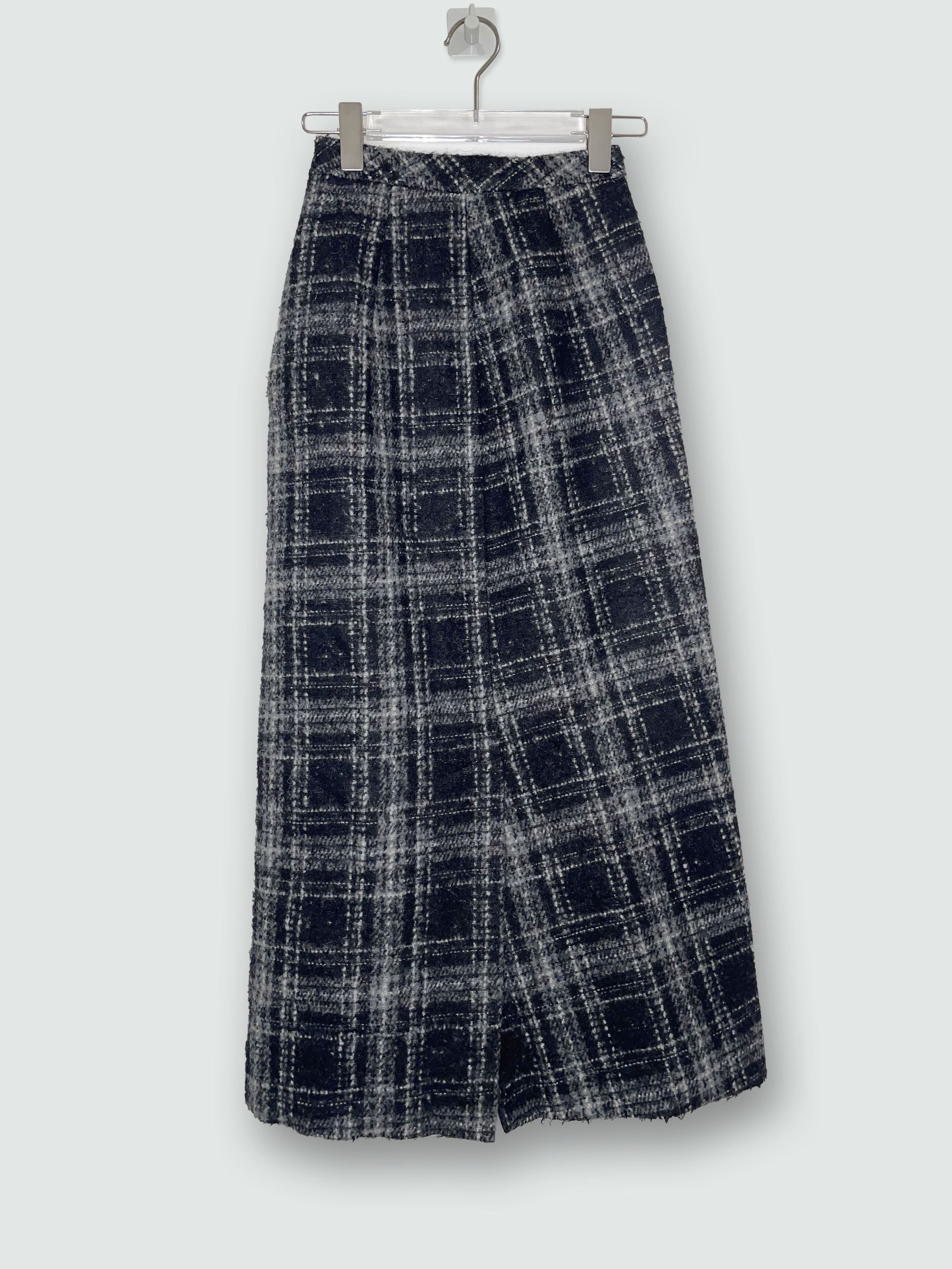 JW Anderson Runway FW2012 Wool Tartan Midi Skirt Size 25" / US 0 / IT 36 - 3 Thumbnail