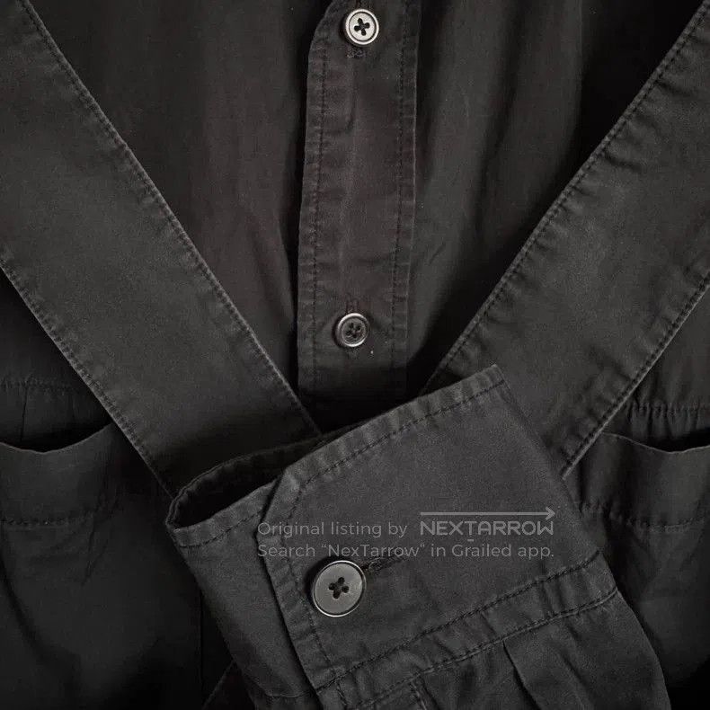 Yohji Yamamoto Yohji Yamamoto Pour Homme Cross Strap Shirt. Size US S / EU 44-46 / 1 - 5 Thumbnail