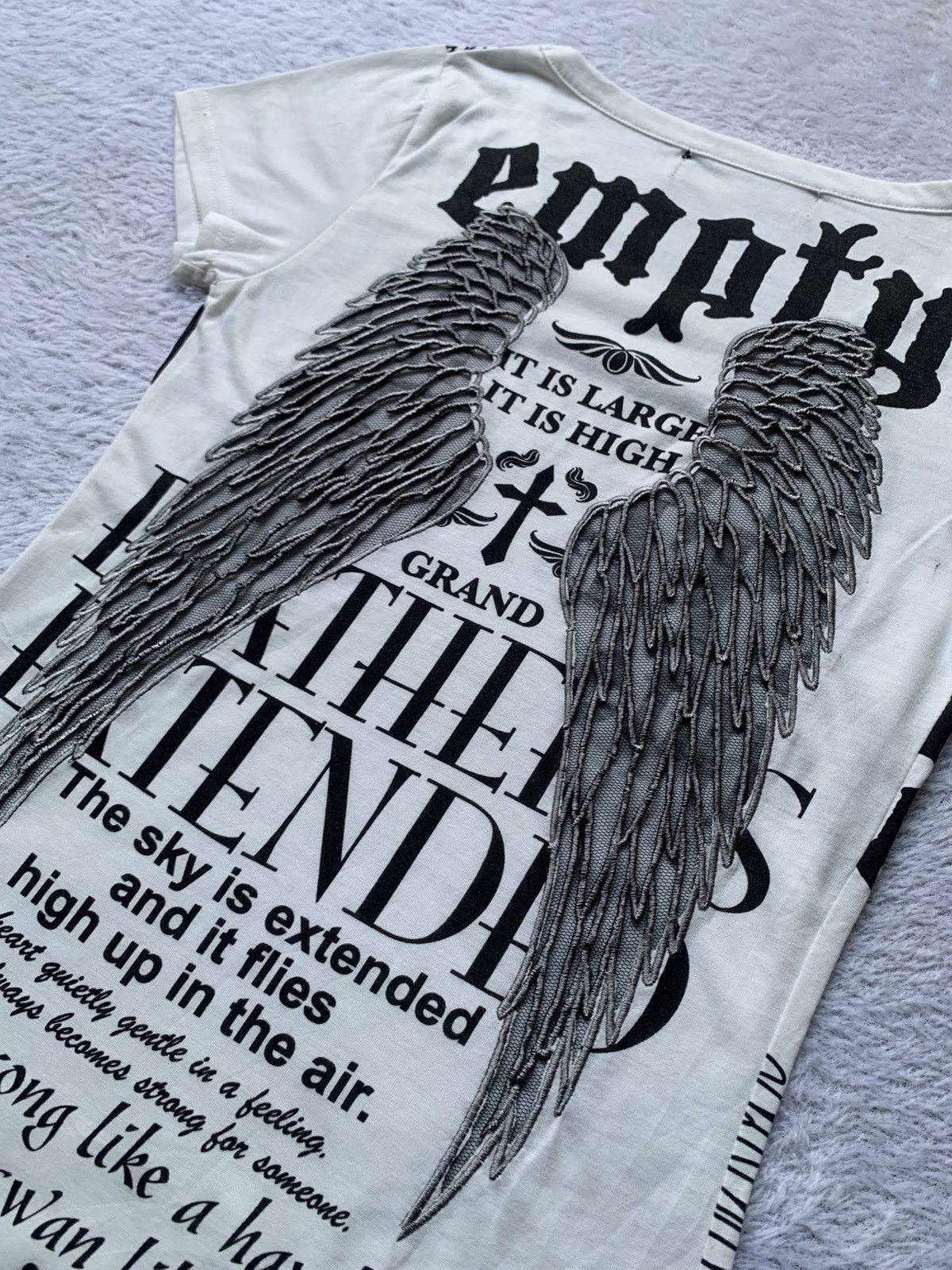 14th Addiction y2k gothic style seal layer angel wings Size US XS / EU 42 / 0 - 2 Thumbnail