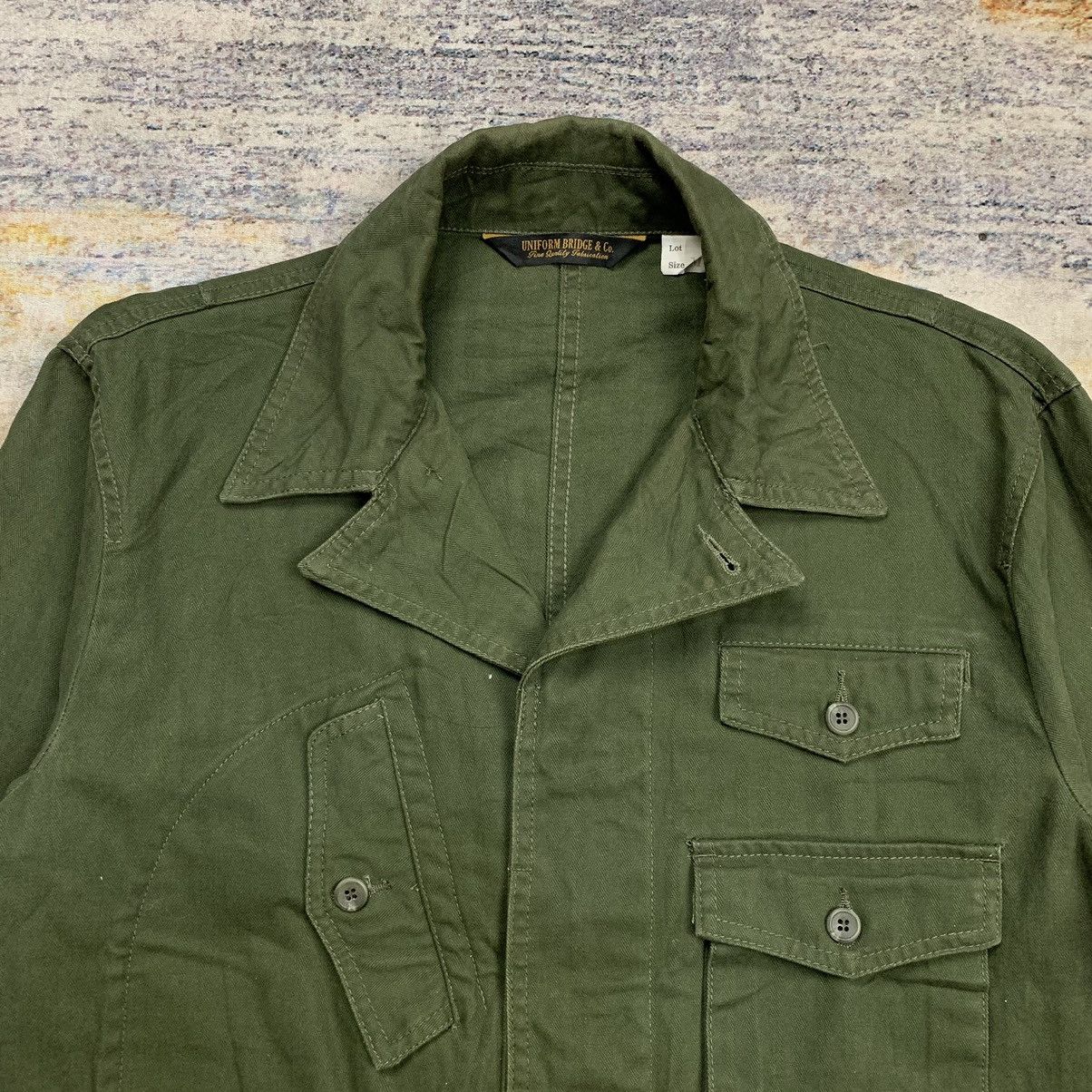 Uniform Bridge 2018 Uniform Bridge multi pocket hbt military field jacket Size US M / EU 48-50 / 2 - 3 Thumbnail
