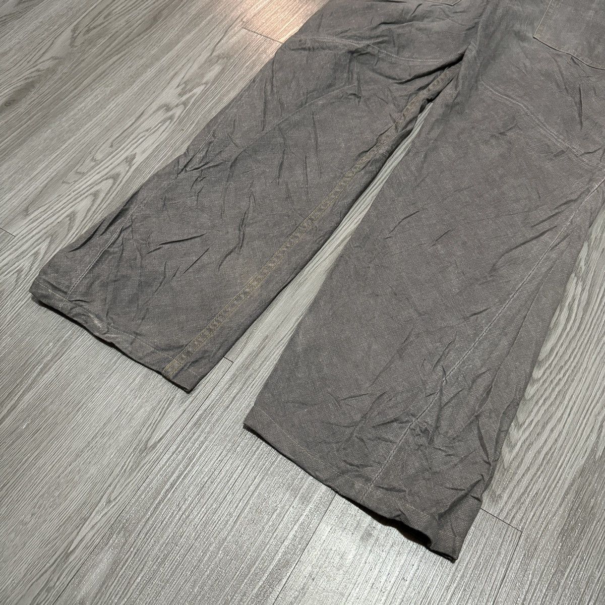 CABANE de ZUCCa Cabanne De Zucca Denim Big Pocket Pants Size US 31 - 11 Thumbnail
