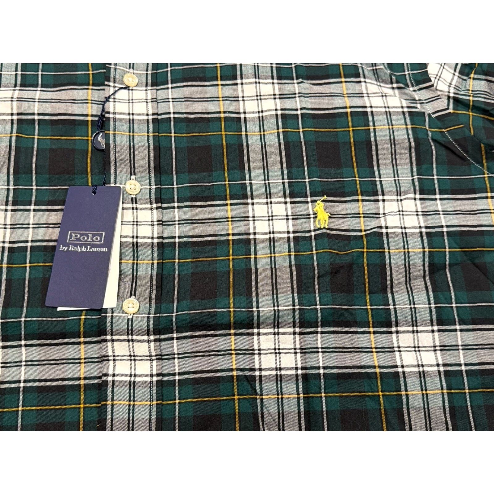 Polo Ralph Lauren Polo Ralph Lauren Shirt Long Sleeve Plaid Button Up Sz 2XB NWT Retail 15 Size US XXL / EU 58 / 5 - 5 Thumbnail
