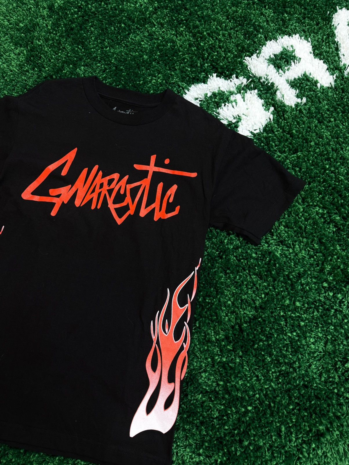 Gnarcotic Gnarcotic Black Flames OG Logo Tee Medium Size US M / EU 48-50 / 2 - 2 Thumbnail