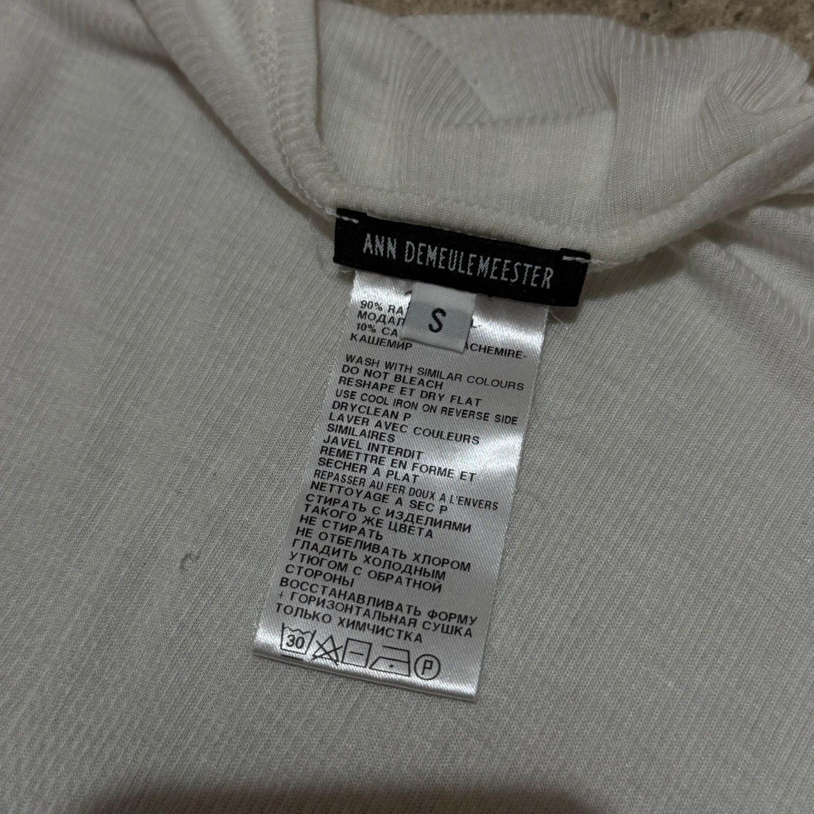 Ann Demeulemeester F/W 2012 Ann Demeulemeester gradient long sleeve Size US S / EU 44-46 / 1 - 4 Thumbnail