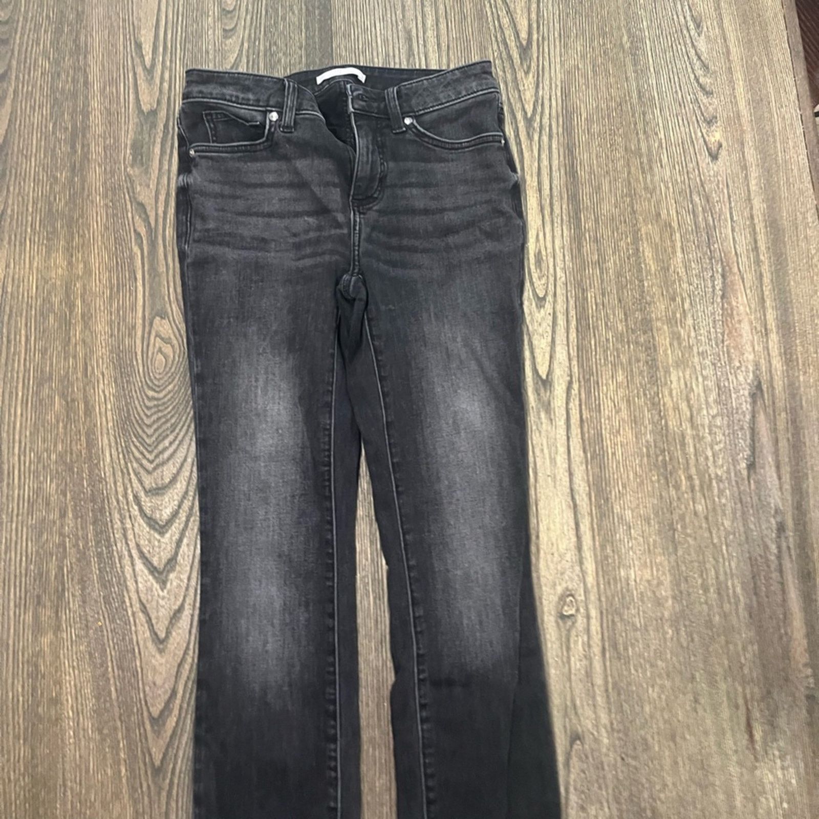 Lauren Conrad LC Lauren Conrad Skinny Jeans Mid Rise Whisker Denim Size 26" / US 2 / IT 38 - 2 Thumbnail