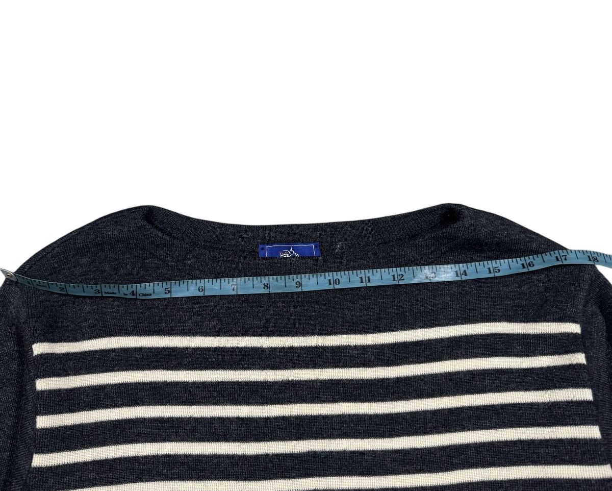 Saint James Vtg🔥Saint James Pure Wool Striped Jumper Made In France Size US M / EU 48-50 / 2 - 13 Thumbnail
