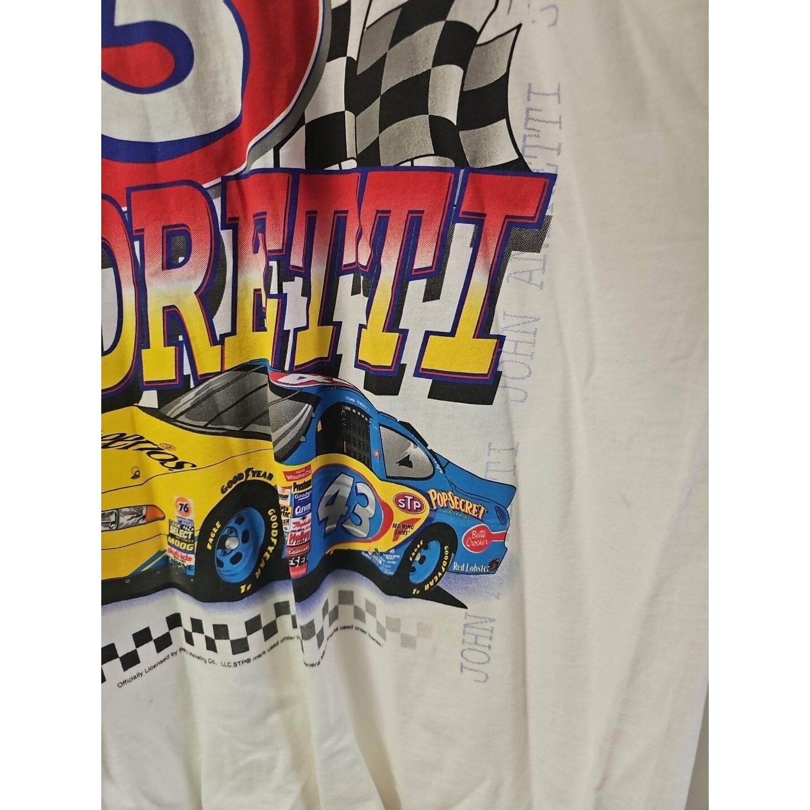 Tultex Tultex 2000 John Andretti NASCAR T-Shirt Richard Petty 2XL Size US XXL / EU 58 / 5 - 5 Thumbnail