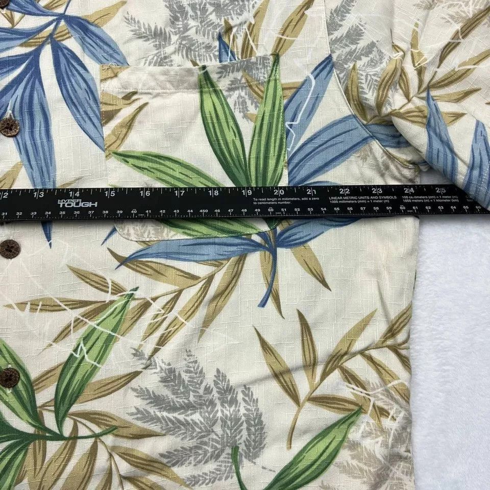 Other Carribean Joe Shirt Men Hawaiian Button Up Short Sleeve L Size US L / EU 52-54 / 3 - 4 Thumbnail