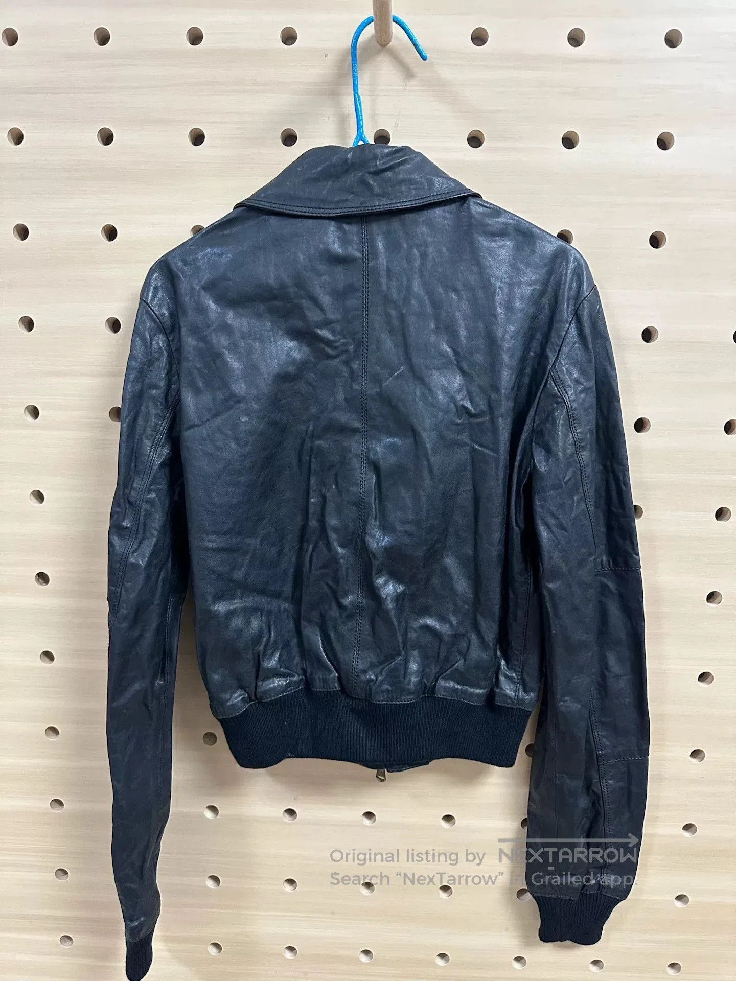 Roberto Cavalli Just Cavalli Ladies Leather Jacket. Size S / US 4 / IT 40 - 3 Thumbnail