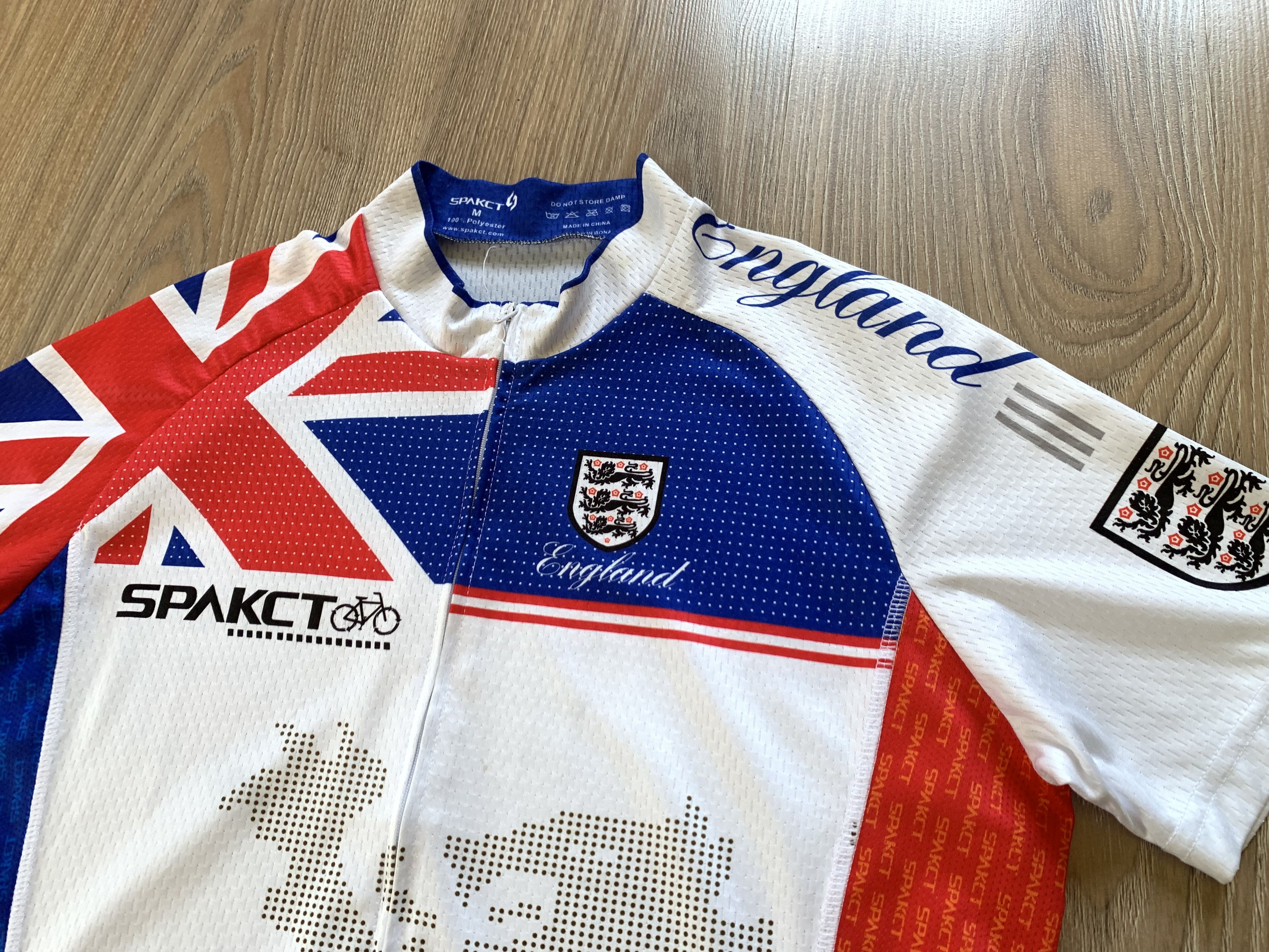 Bicycle × Vintage Spakct Short Sleeve Cycling Jersey Size US M / EU 48-50 / 2 - 4 Thumbnail