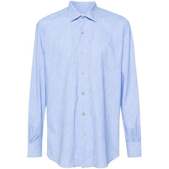 Mazzarelli MAZZARELLI Men Long Tops FREETIME PR 1 BLUE Size US M / EU 48-50 / 2 - 1 Thumbnail