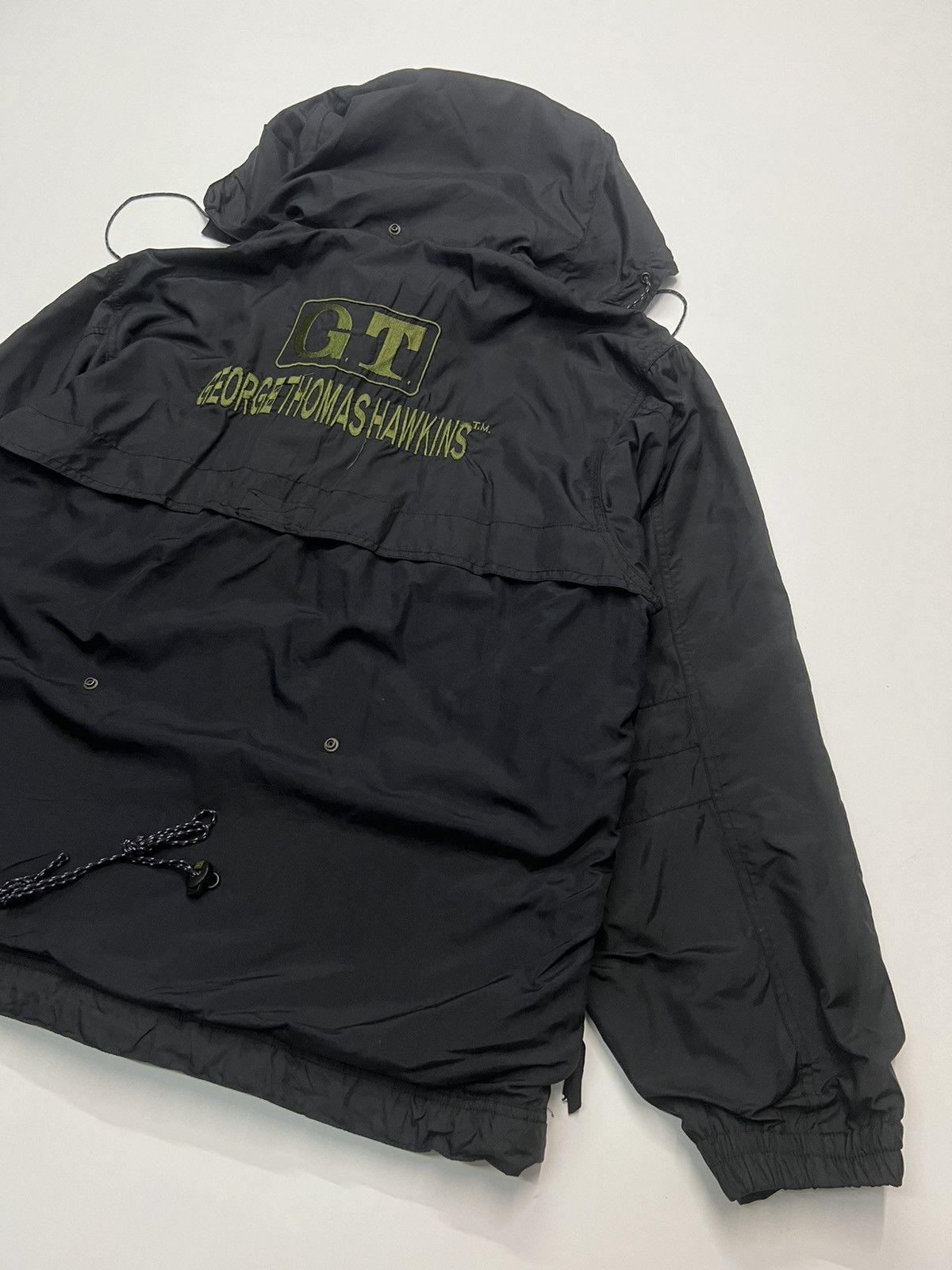 Japanese Brand GEORGE THOMAS HAWKINS HALF ZIPPER JACKET Size US L / EU 52-54 / 3 - 9 Thumbnail