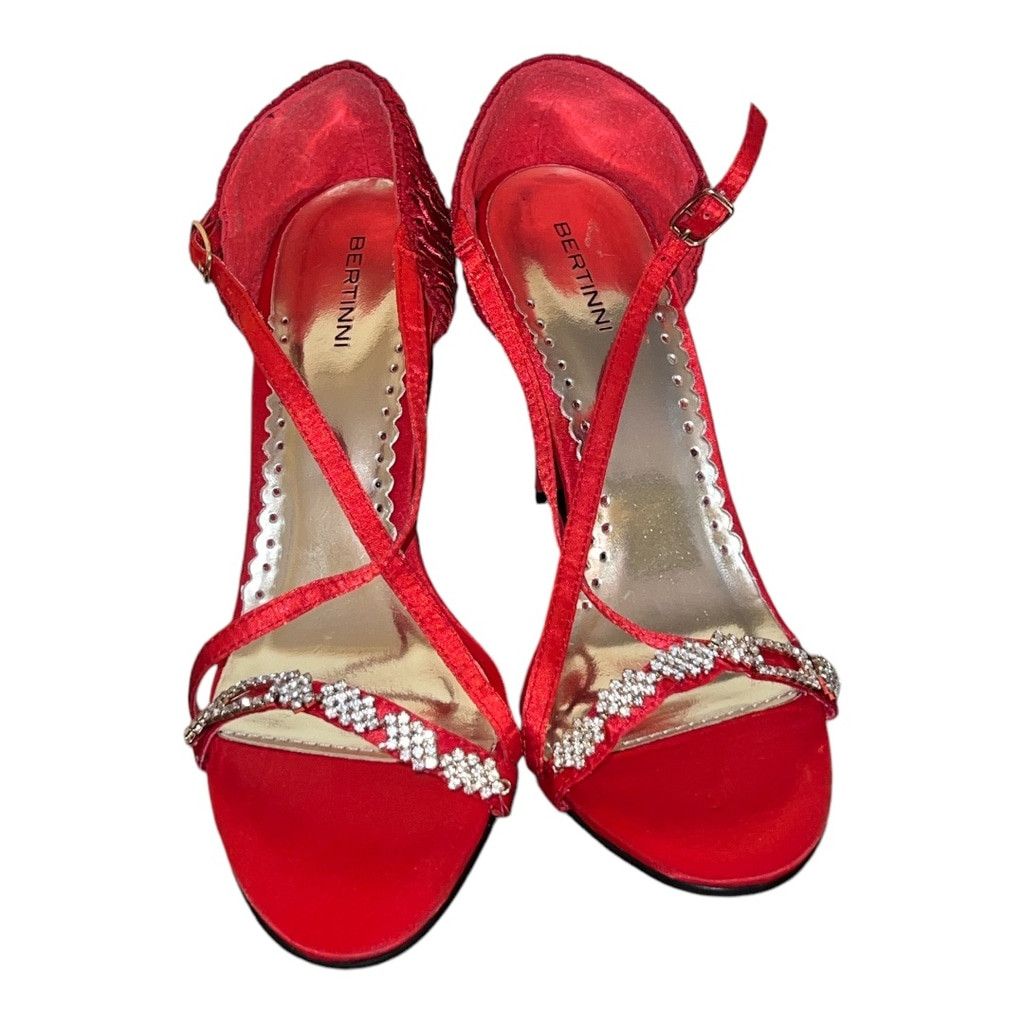 Other Women's Bertini Red Heels Size 9 Size US 9 / IT 39 - 1 Thumbnail