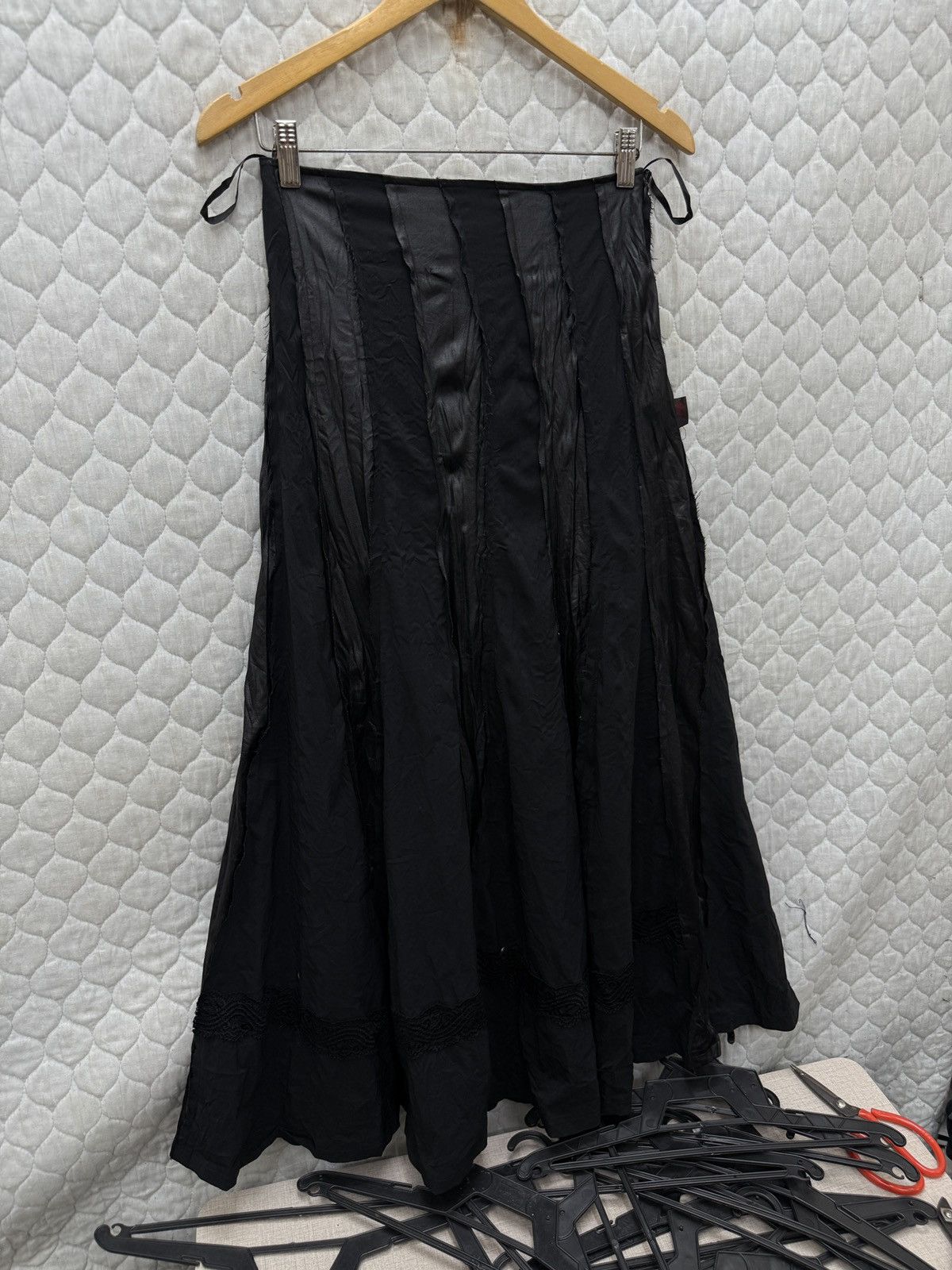 If Six Was Nine 🔥🔥🔥ARCHIVE OZZ ON PUNK GOTHIC MAXI SKIRTS Size 25" / US 0 / IT 36 - 3 Thumbnail