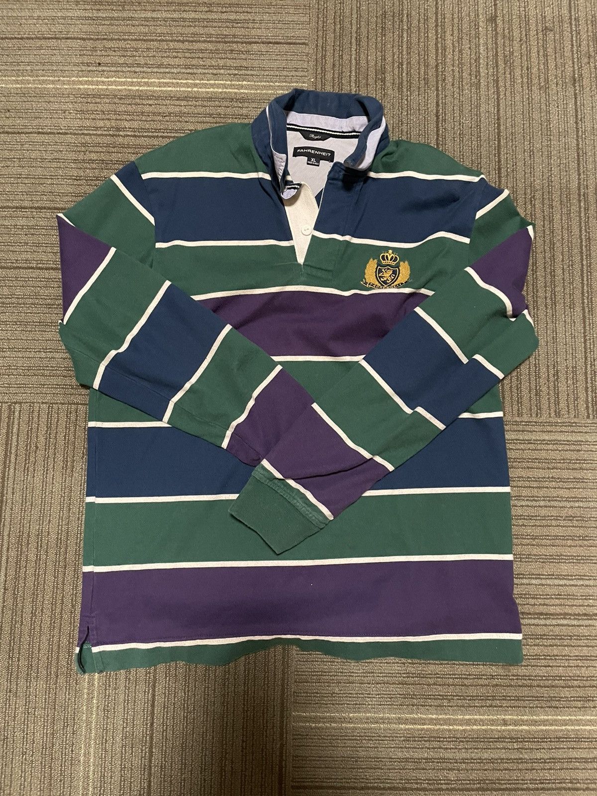 Vintage Vintage y2k rugby polo Size US L / EU 52-54 / 3 - 1 Thumbnail