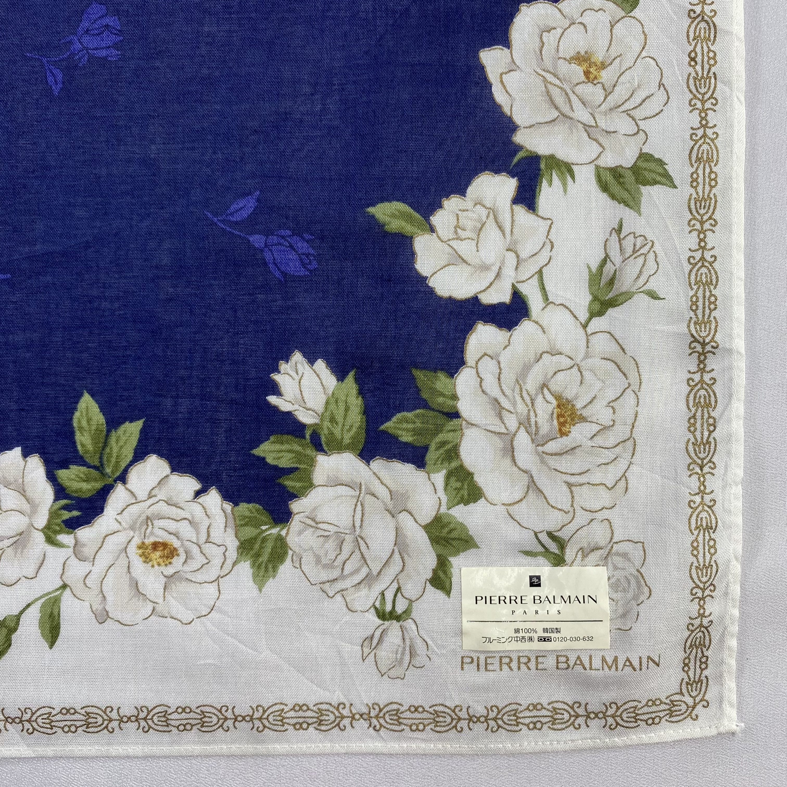 Pierre Balmain × Vintage Pierre Balmain Bandana/ Handkerchief / Neckerchief-P1535 Size ONE SIZE - 3 Thumbnail