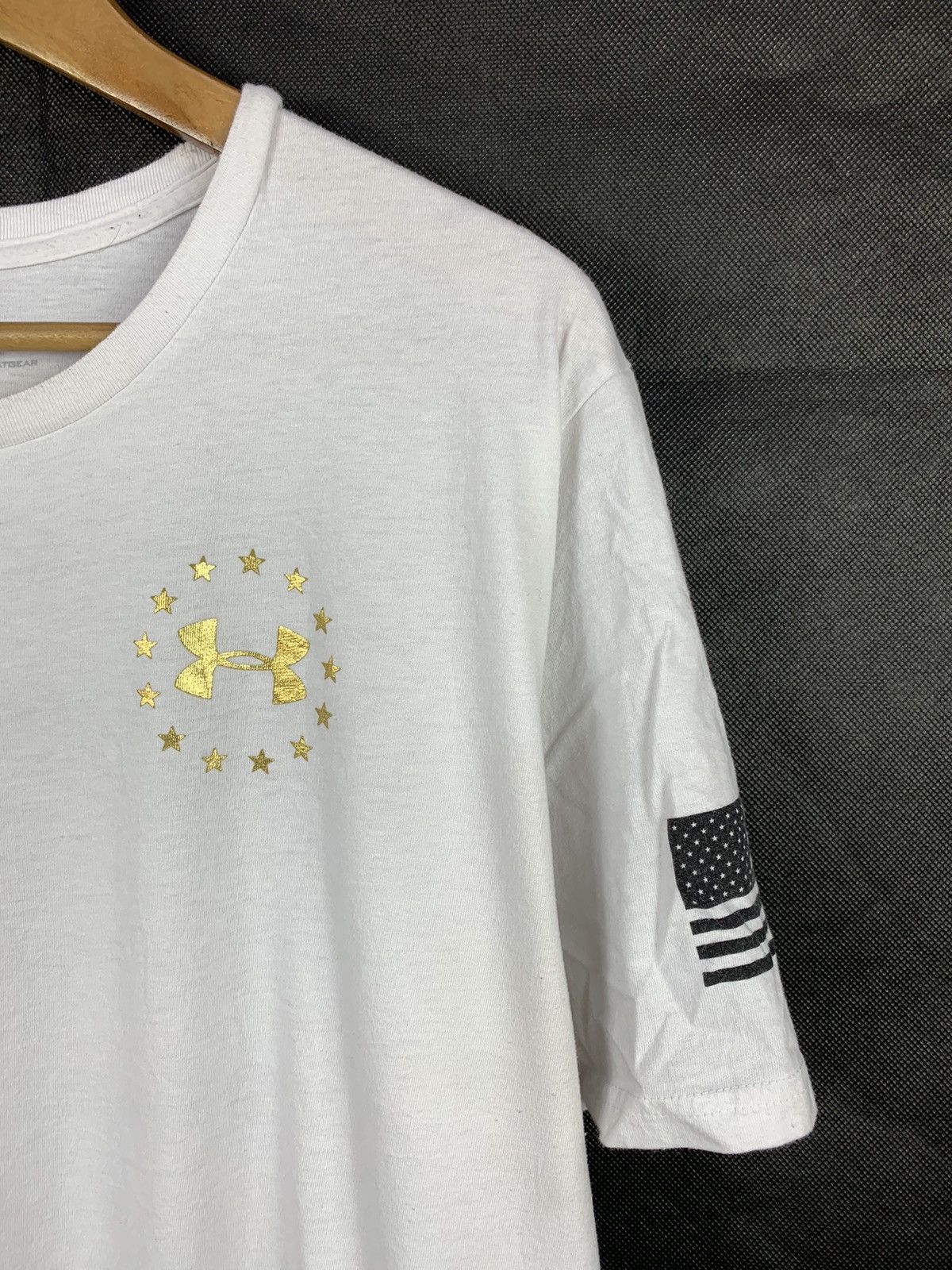 Under Armour Steals! Under Armour American Flag Freedom Tee Size US XL / EU 56 / 4 - 4 Thumbnail