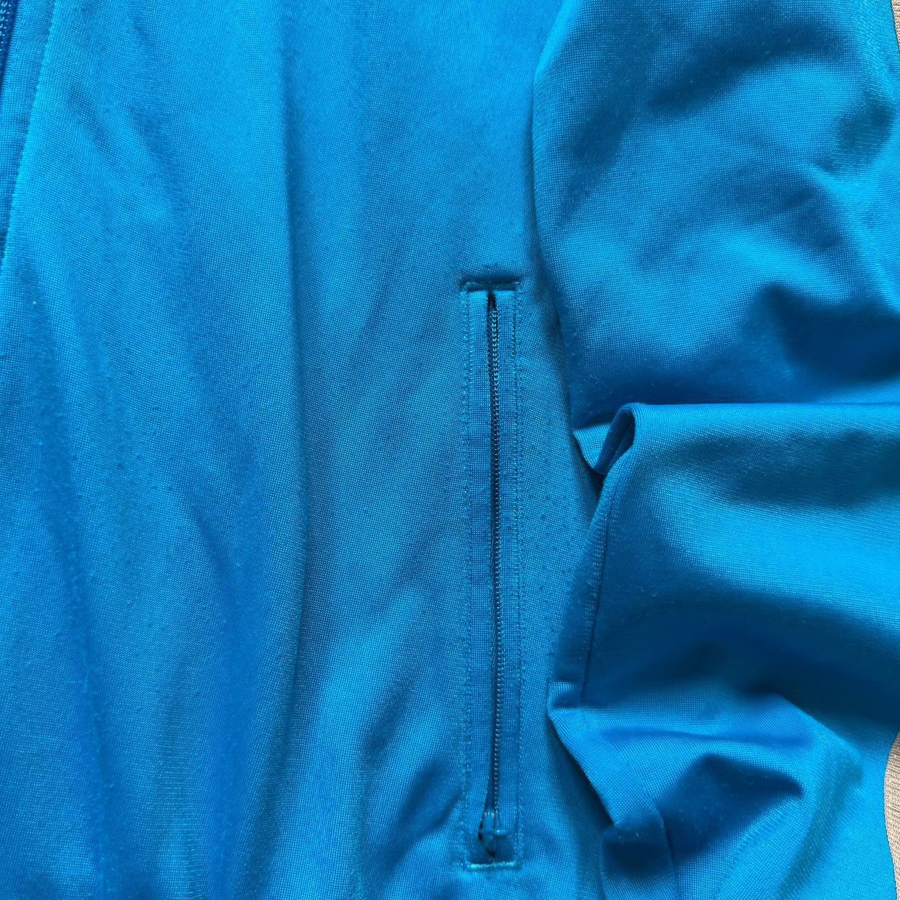 Adidas Vintage 3 Stripes Big Logo Track Jacket Adidas Blue Size US S / EU 44-46 / 1 - 10 Thumbnail