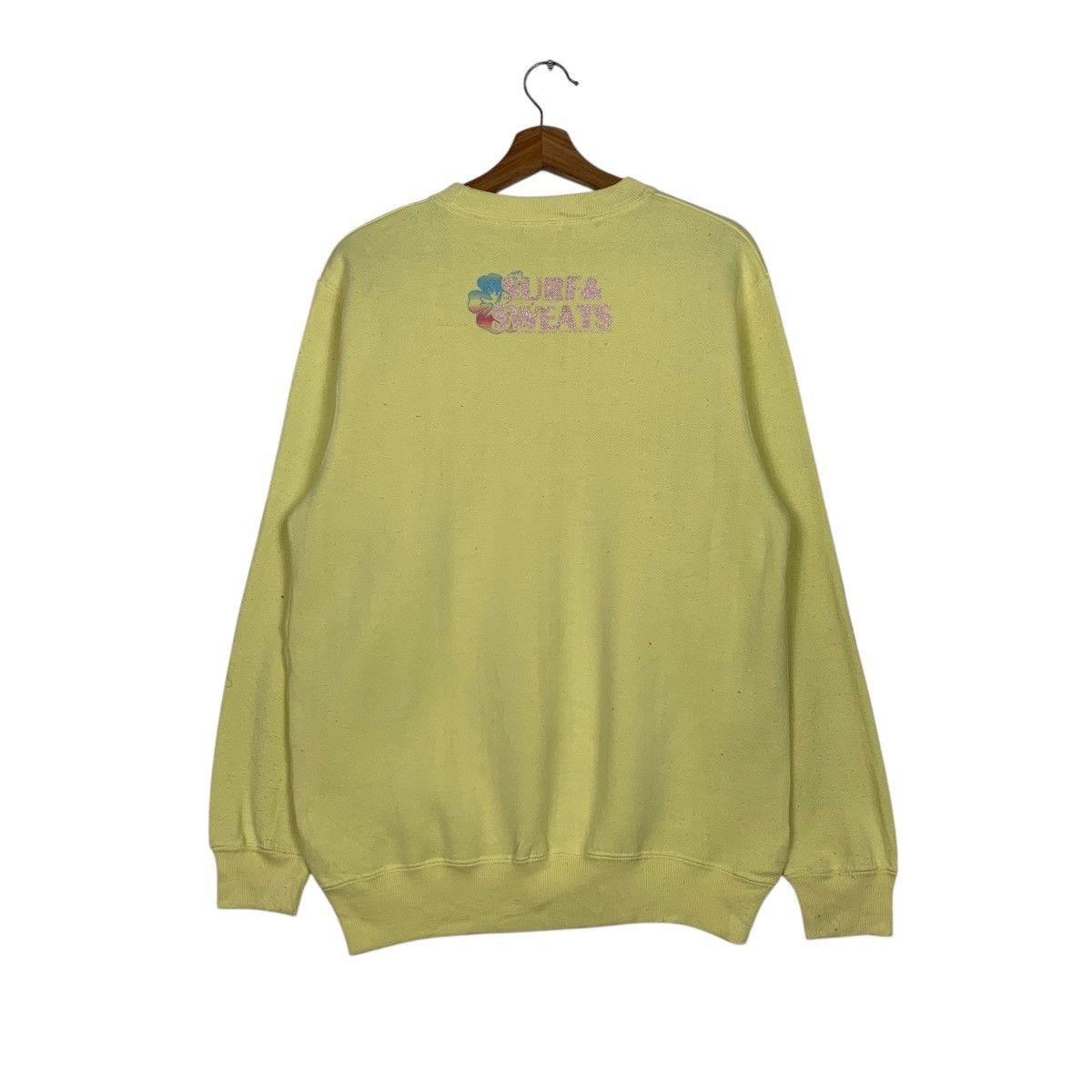 Japanese Brand Surf & Sweats Yellow Sweatshirt Size US L / EU 52-54 / 3 - 7 Thumbnail