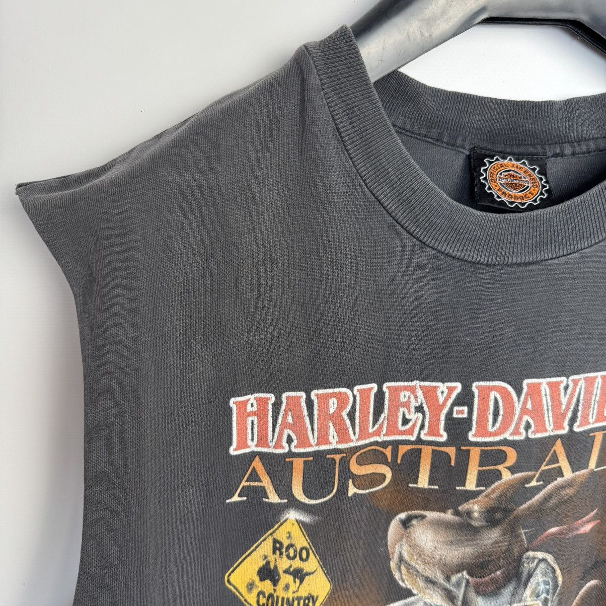 Harley Davidson Harley Davidson 90s Biker Kangaroo Australia Vintage Shirt Size US M / EU 48-50 / 2 - 13 Thumbnail