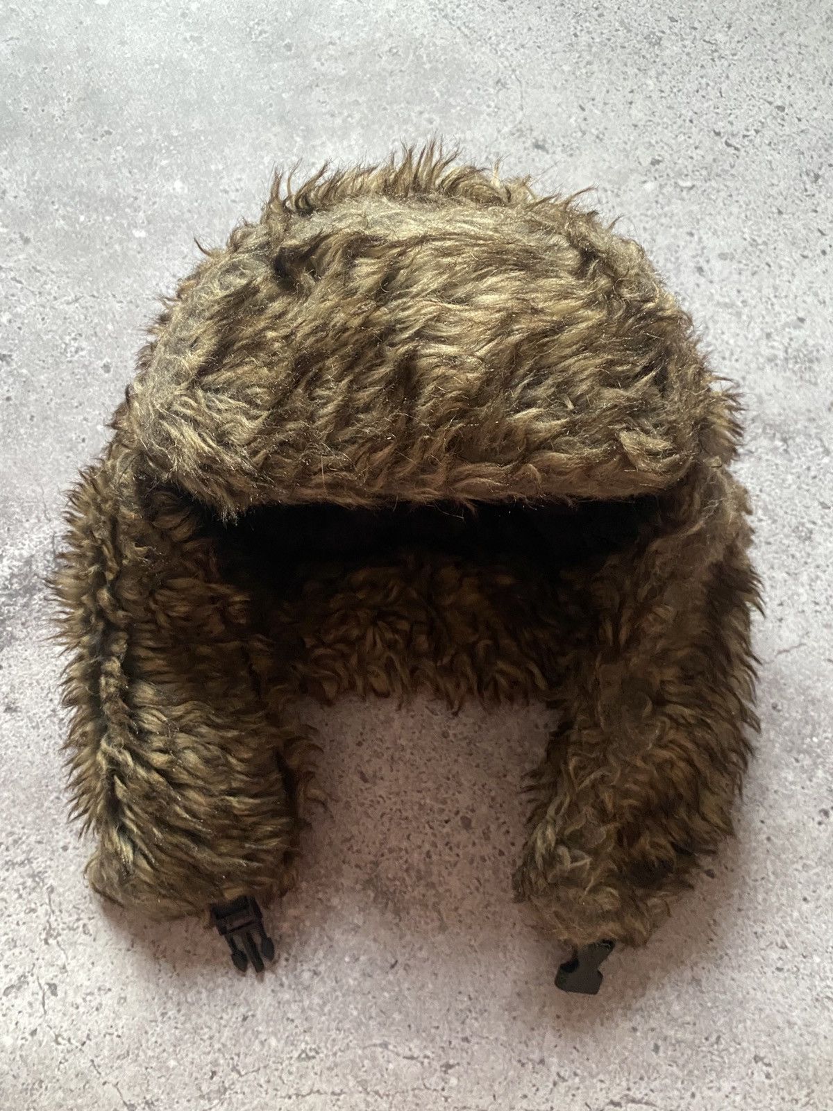 Vintage Vintage Y2K Ushanka Fur Hat Avant Garde Style Faux Mohair Size ONE SIZE - 3 Thumbnail